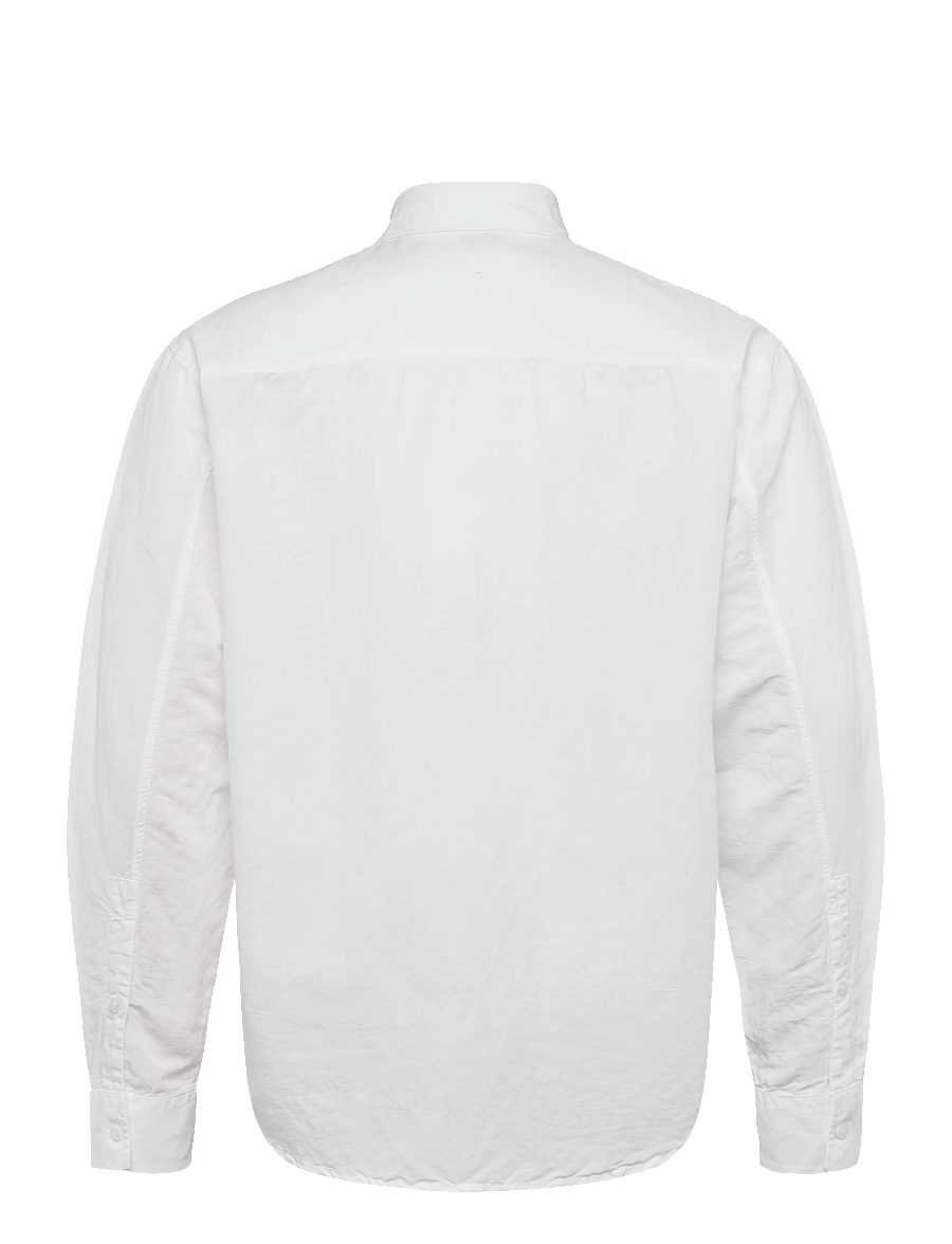 Filippa K - Relaxed Cotton Linen Shirt - basic-hemden - white - 2
