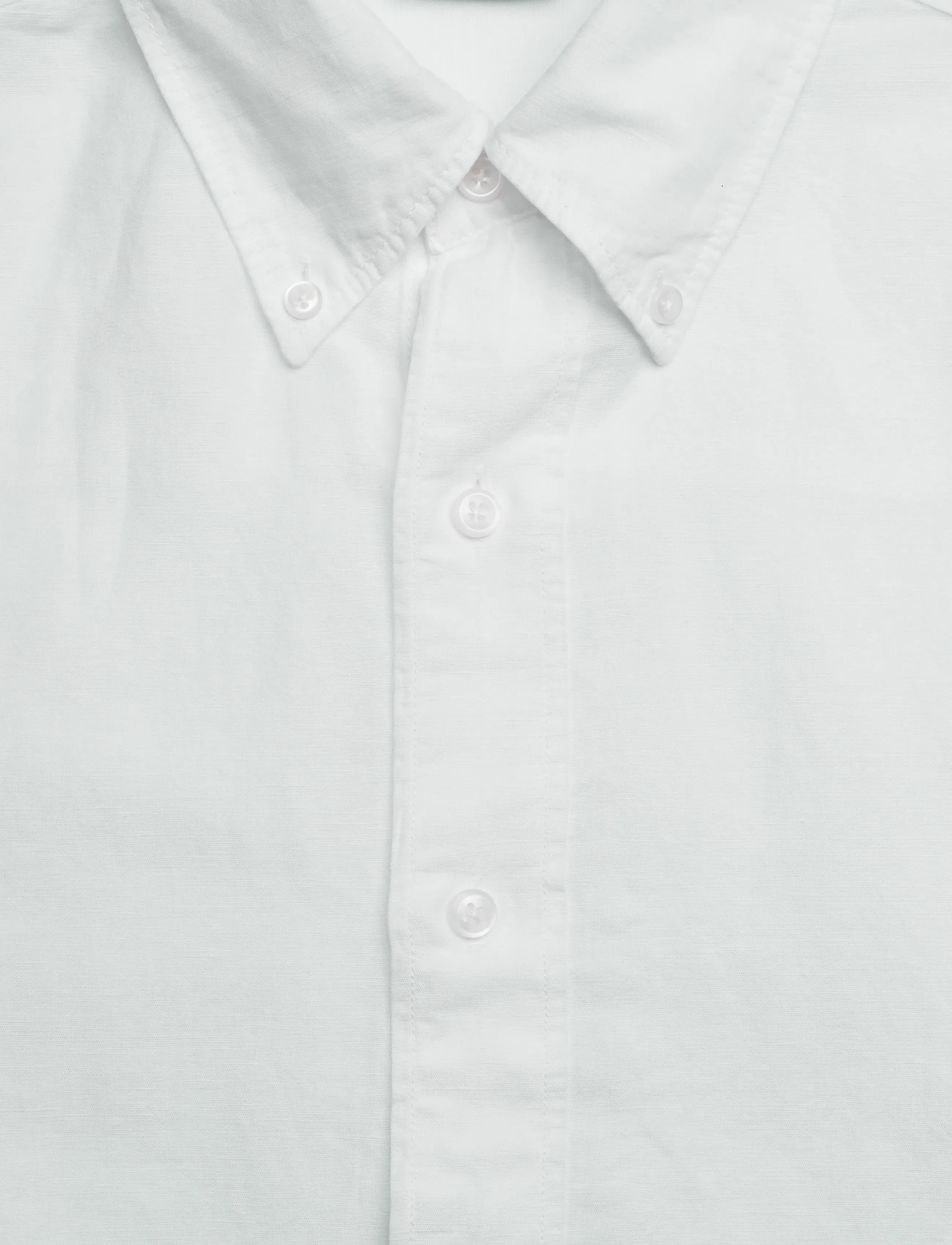 Filippa K - Relaxed Cotton Linen Shirt - basic krekli - white - 5