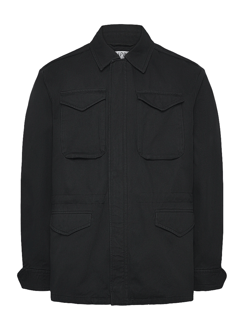 Filippa K - Recycled Cotton Field Jacket - leichte jacken - black - 0