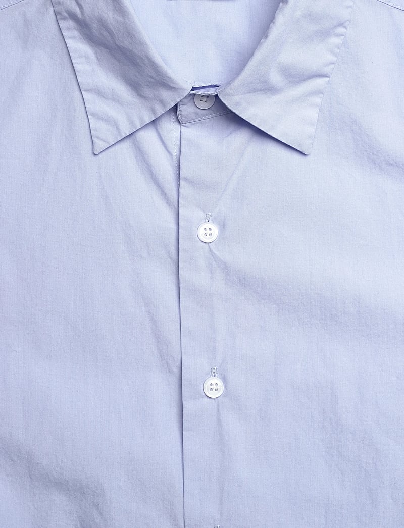 Filippa K - Slim Washed Cotton Shirt - basic skjortor - light blue - 2