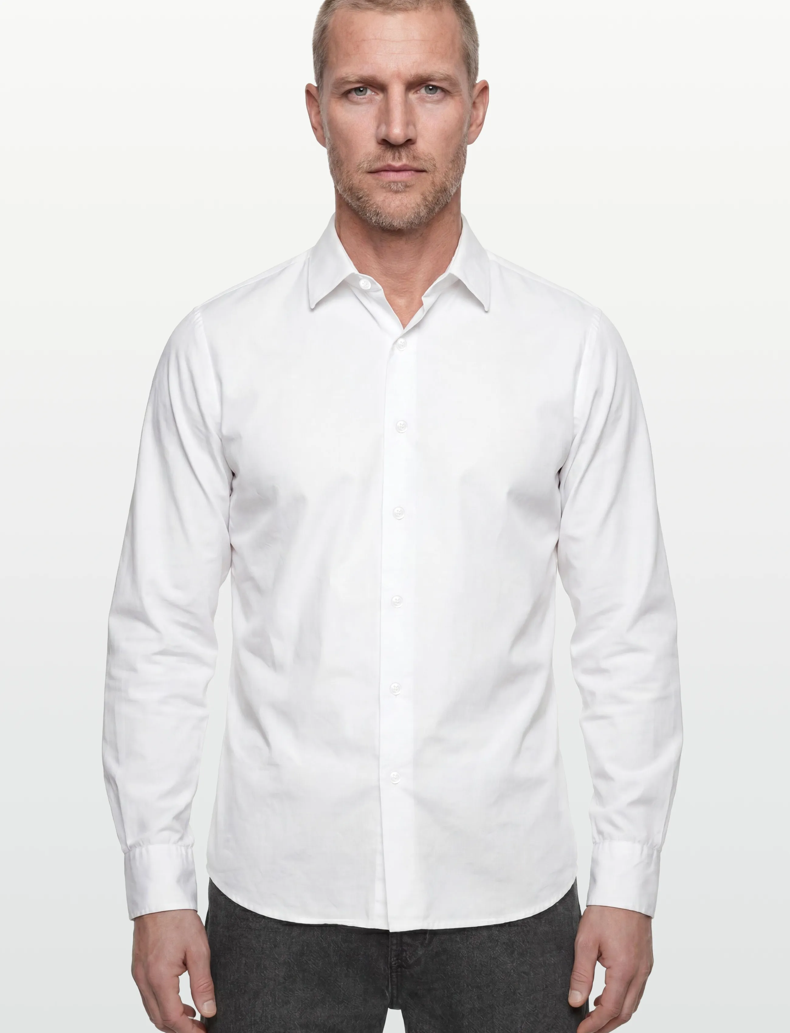 Filippa K Slim Washed Cotton Shirt casual skjortor herr – bild 2