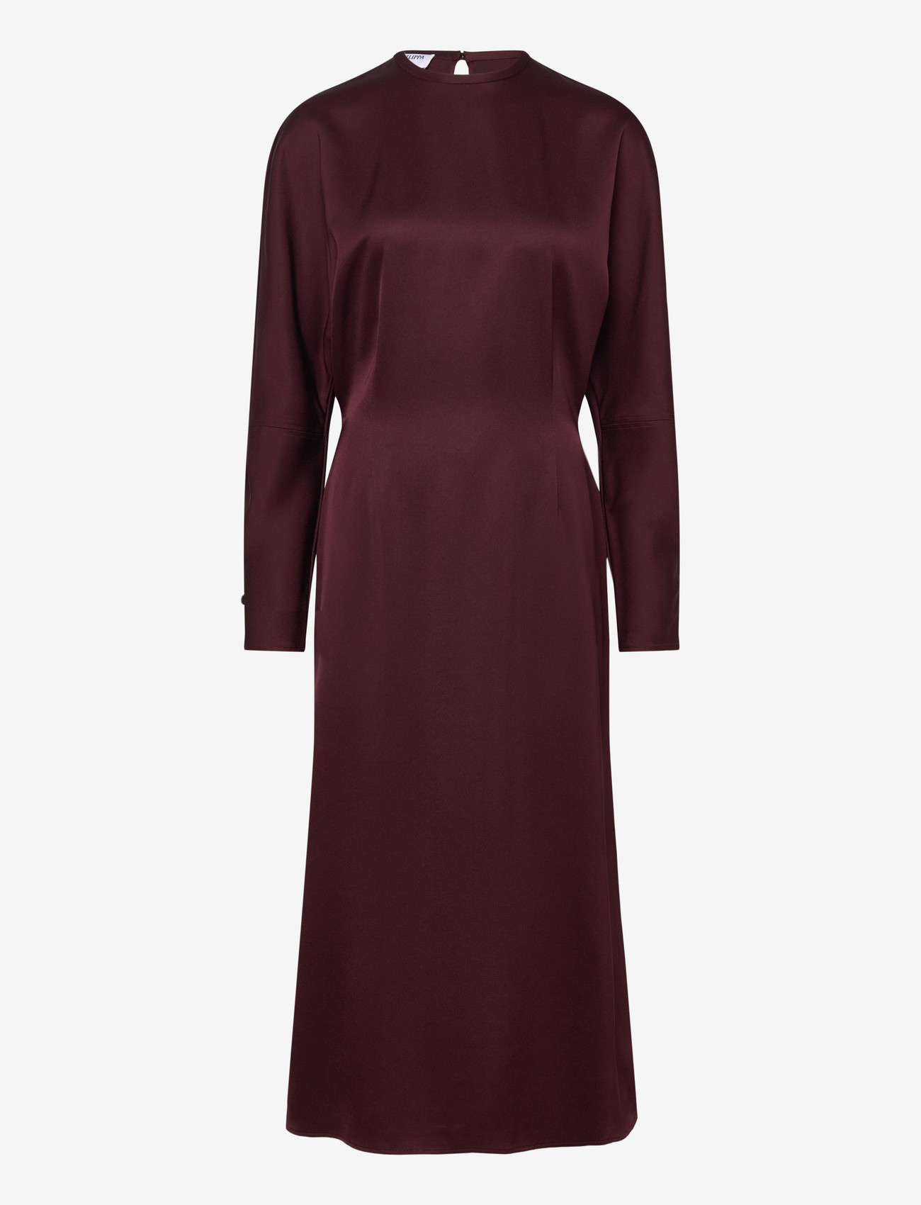 Filippa K - Batwing Dress - midi kjoler - dark burgundy - 0
