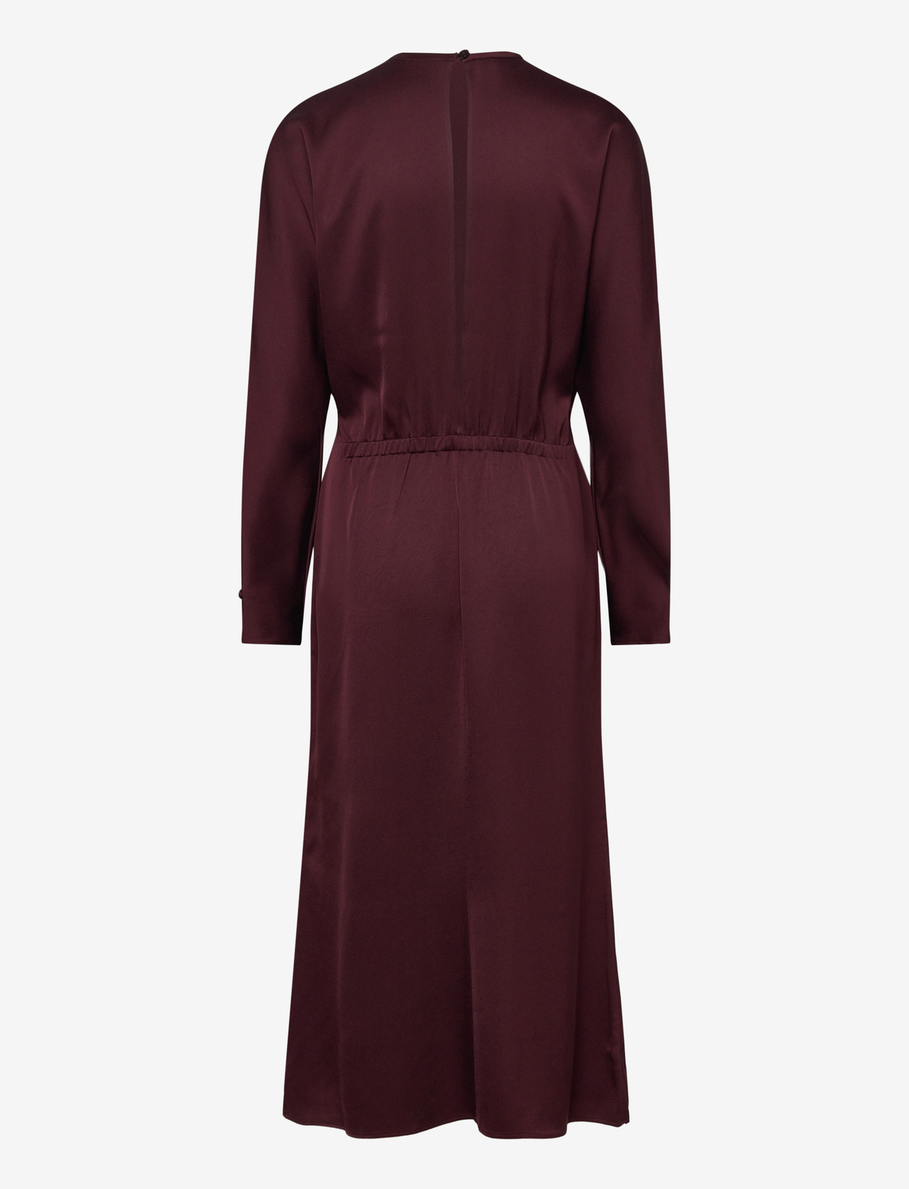 Filippa K - Batwing Dress - midi kjoler - dark burgundy - 1