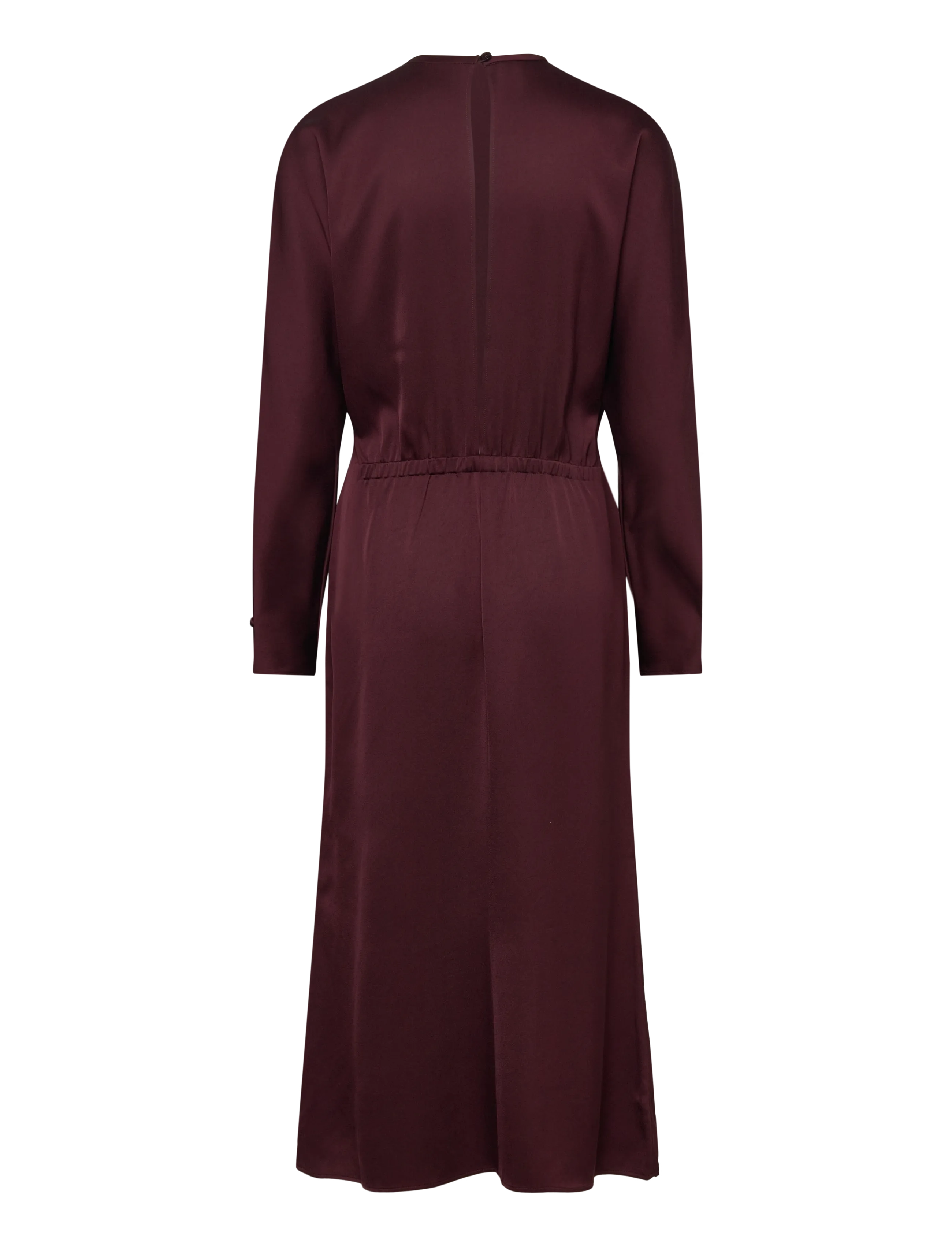 Filippa K - Batwing Dress - midi dresses - dark burgundy - 2