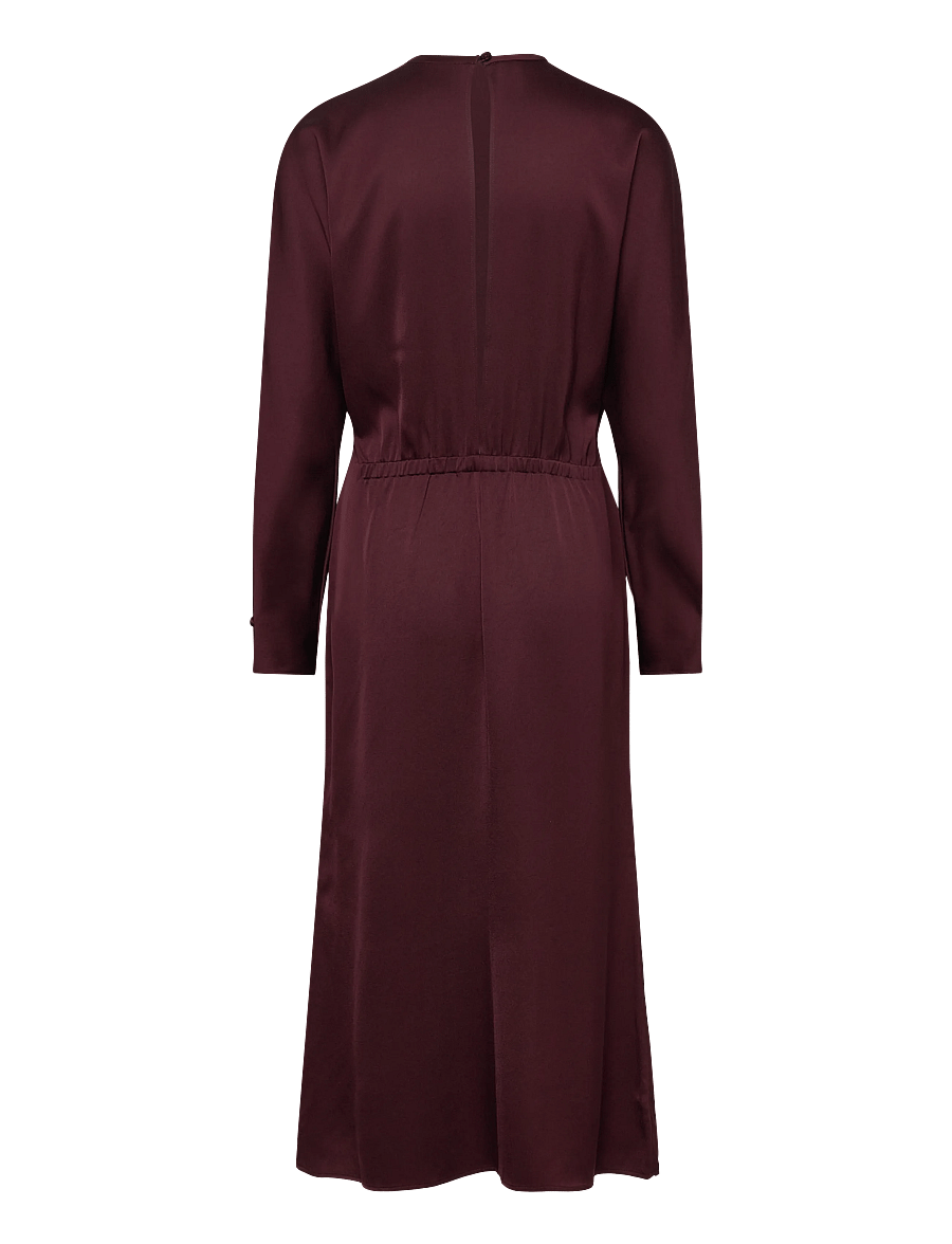 Filippa K - Batwing Dress - midi-kleider - dark burgundy - 2