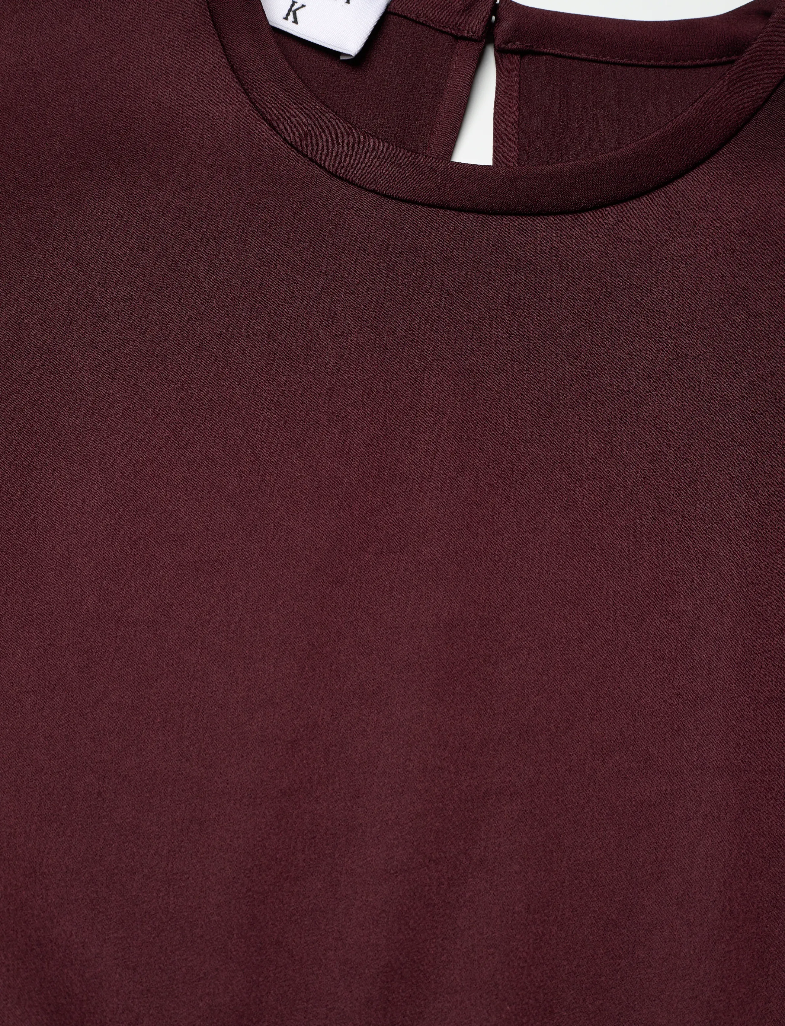 Filippa K - Batwing Dress - midi dresses - dark burgundy - 5