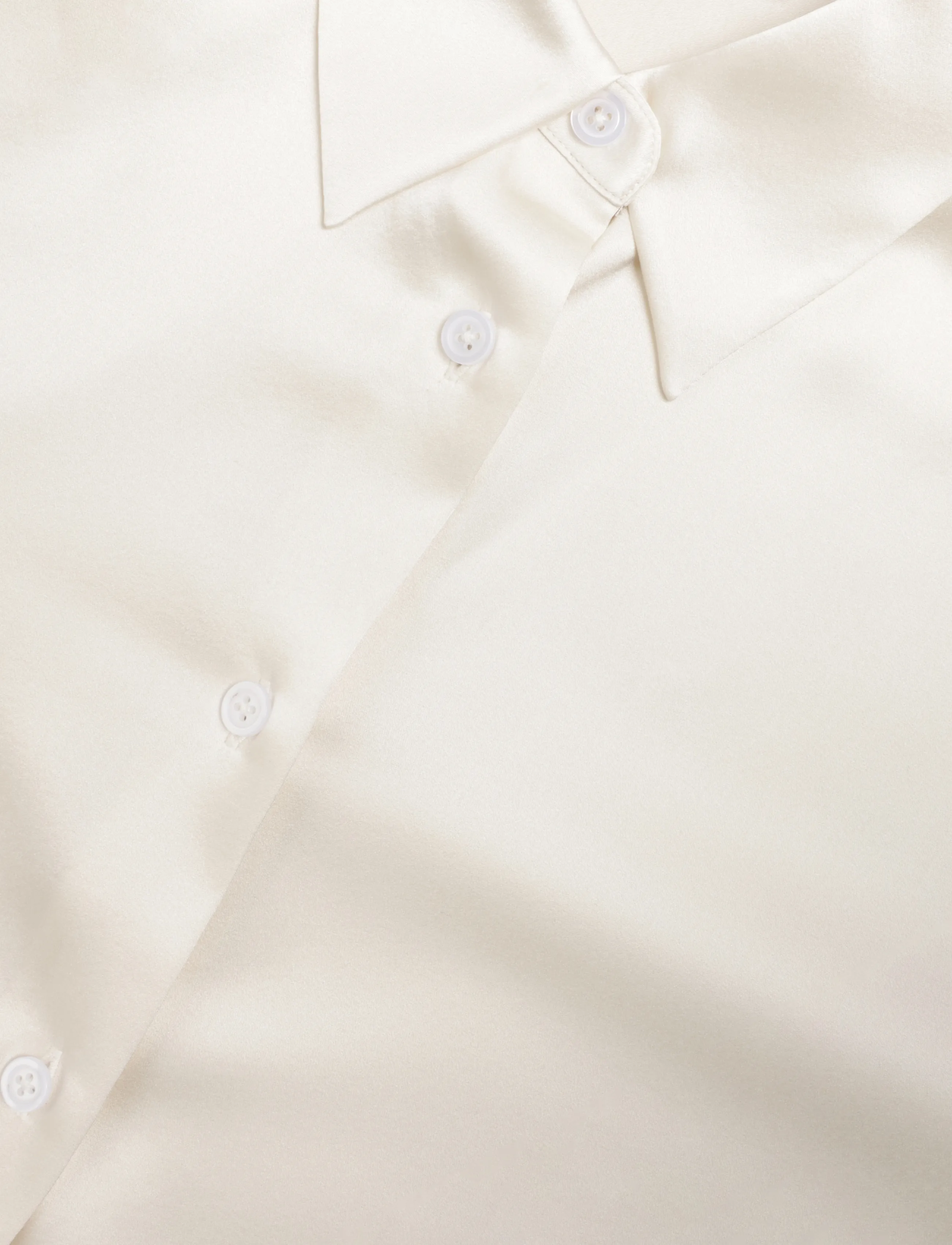 Filippa K - Silk Shirt - ivory - 2