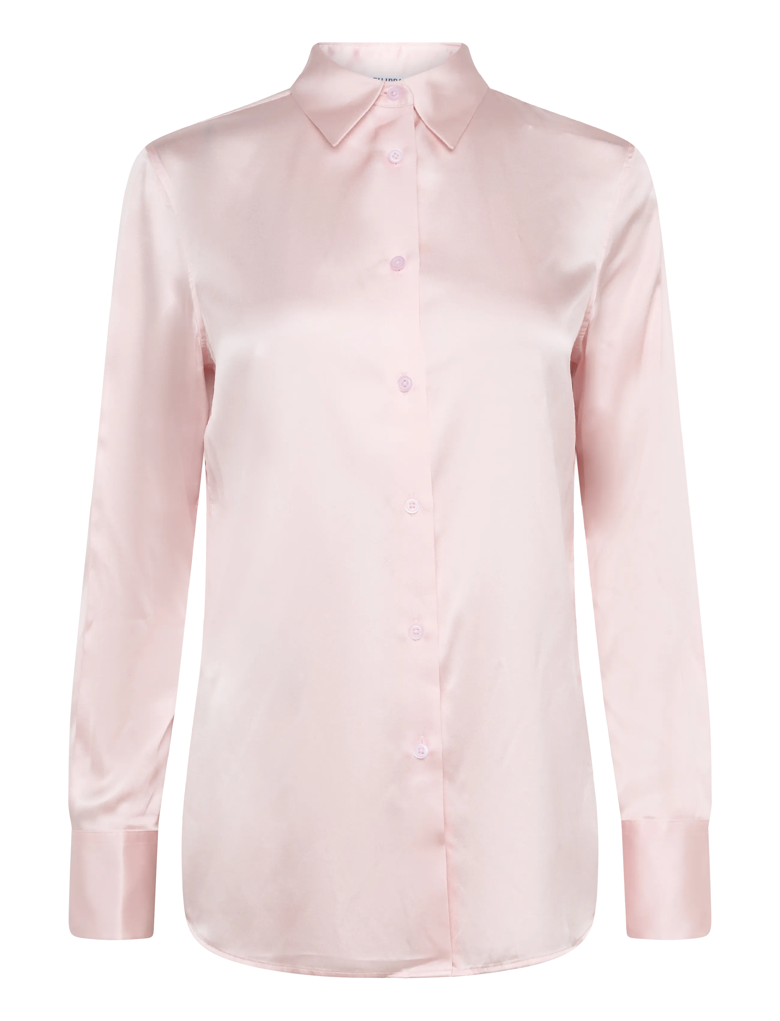 Filippa K Silk Shirt - Riided - LIGHT PINK / pink/rose