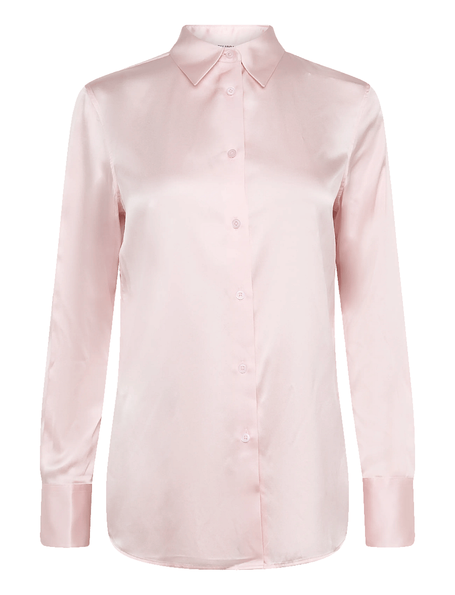 Filippa K - Silk Shirt - pikkade varrukatega särgid - light pink - 0