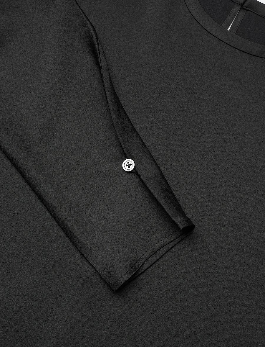 Filippa K - Batwing Top - langärmelige blusen - black - 5