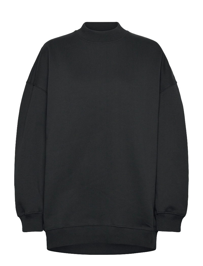 Filippa K - Oversized Brushed Cotton Sweat - sweatshirts & hoodies - black - 0