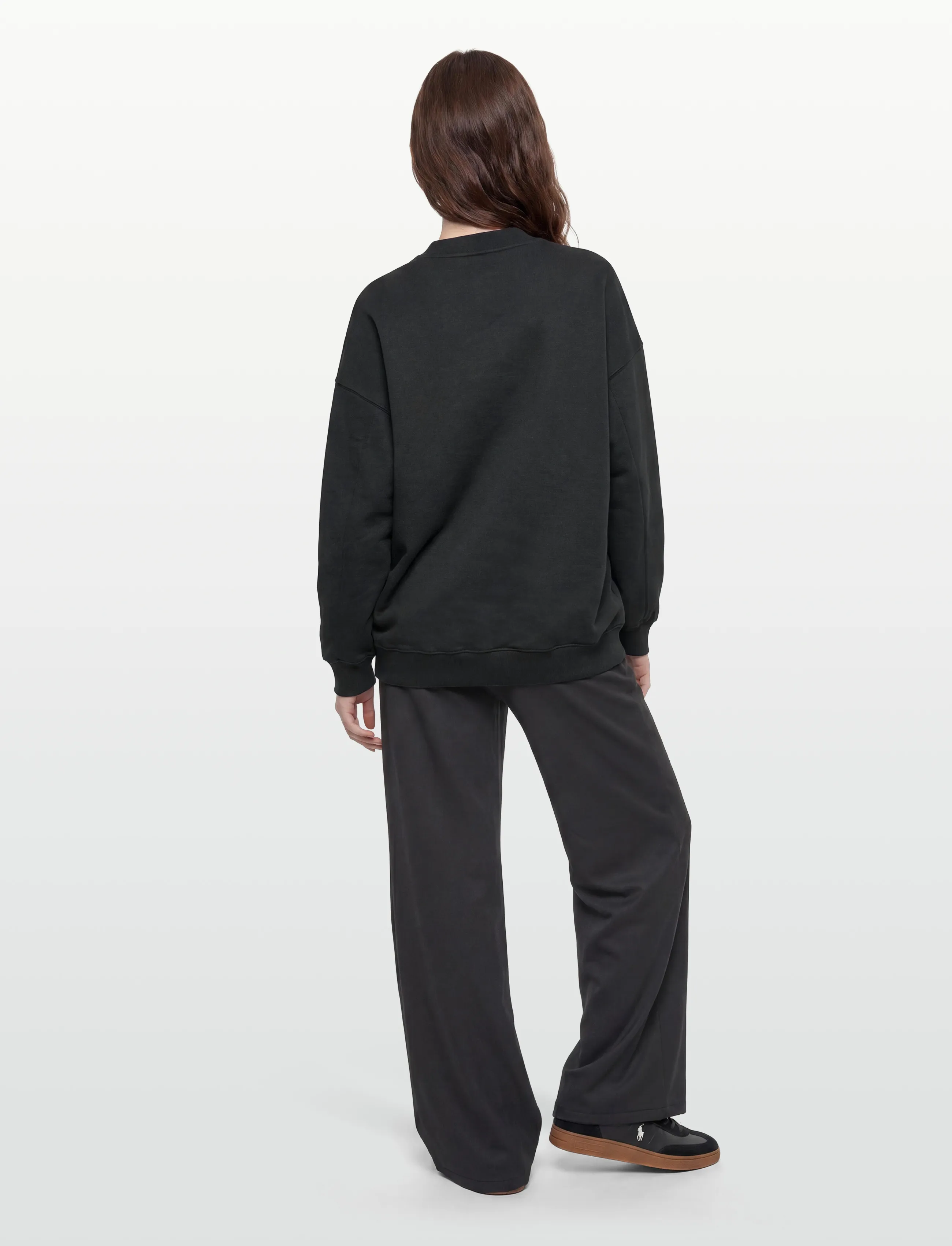Filippa K - Oversized Brushed Cotton Sweat - dressipluusid ja kapuutsiga dressipluusid - black - 4