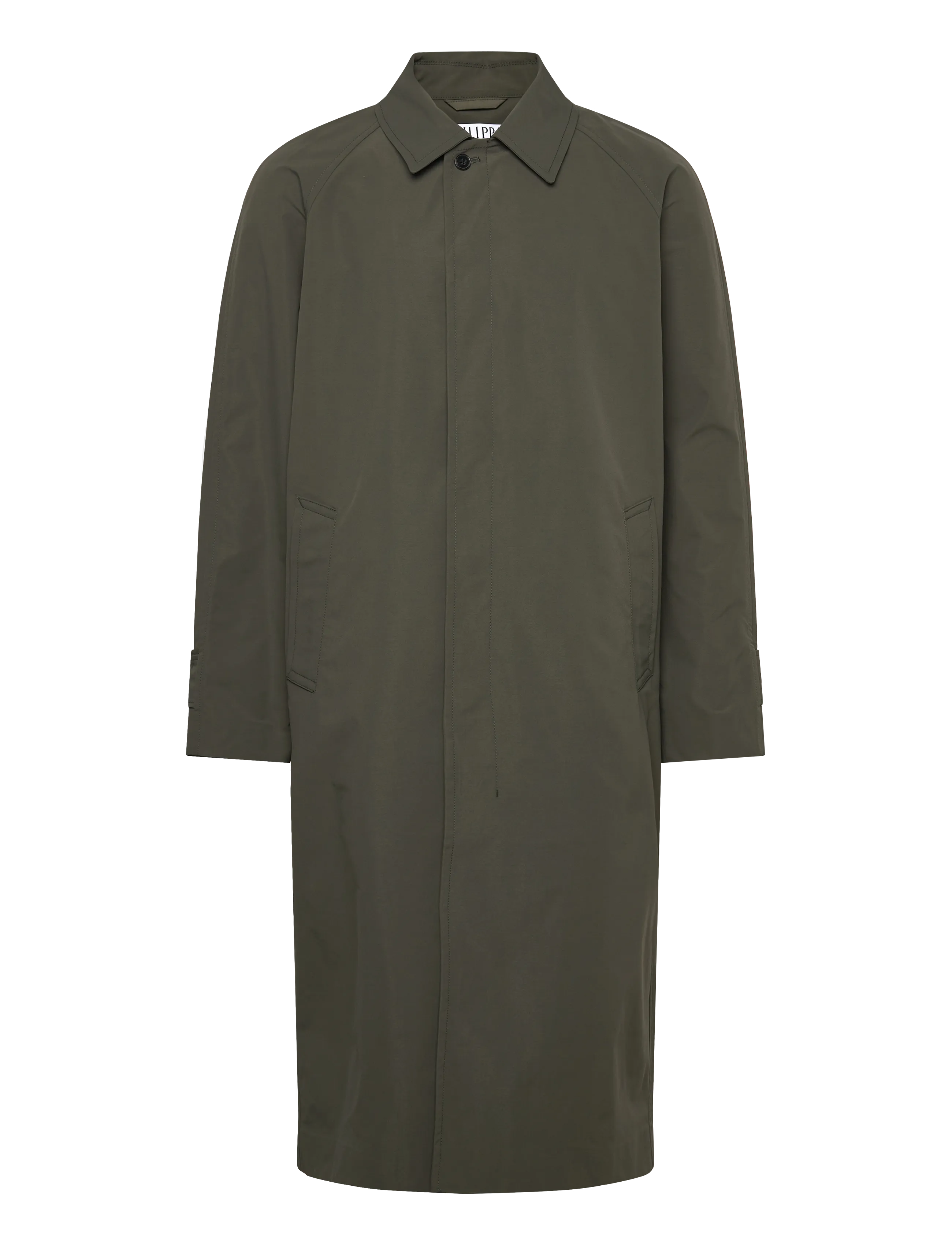 Filippa K Clive Car Coat - Tøj - FADED GREEN GREY / khaki/green