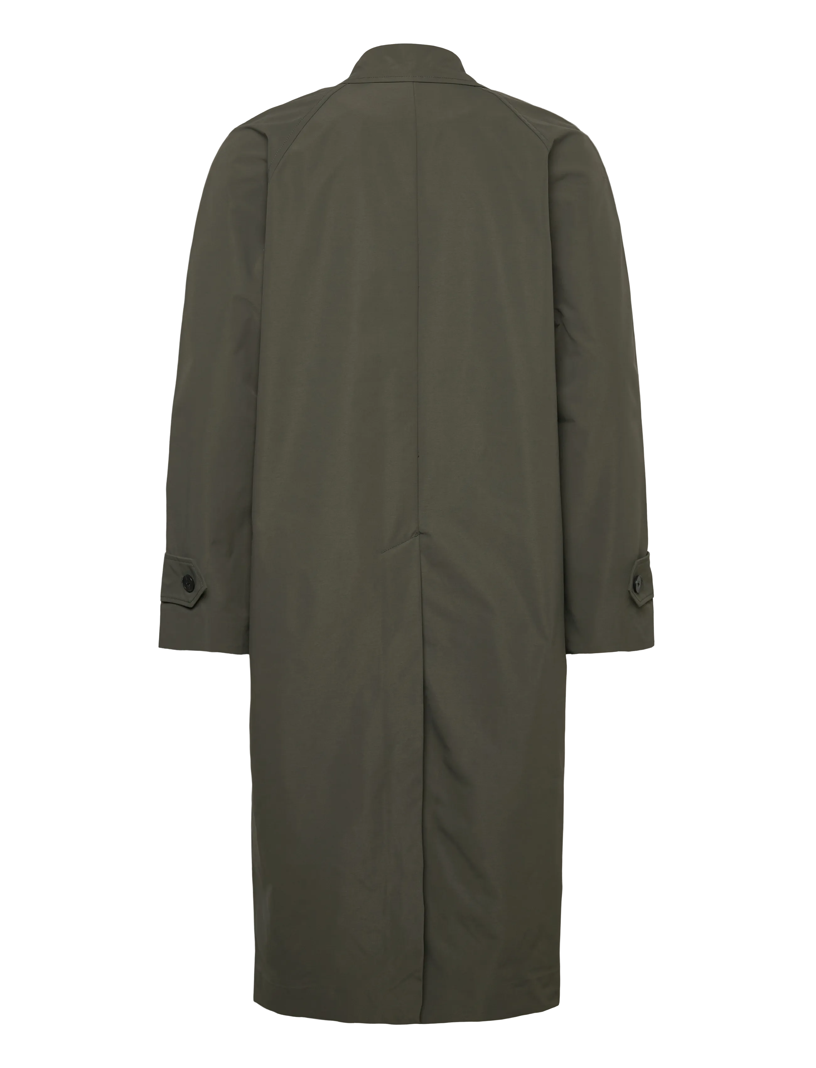 Filippa K - Clive Car Coat - kerged mantlid - faded green grey - 1