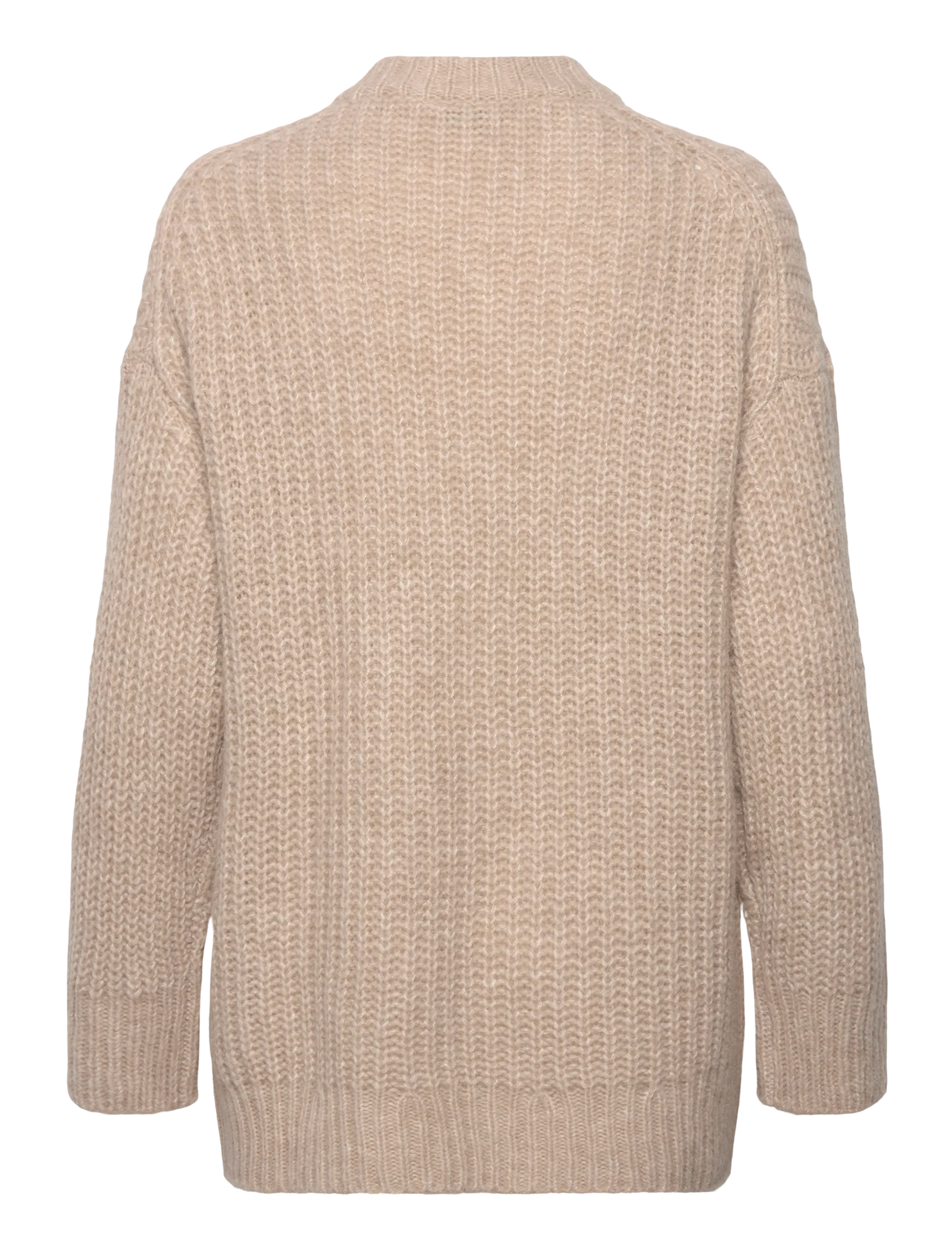 Filippa K - Soft Alpaca V-Neck Sweater - pullover - light beige - 1