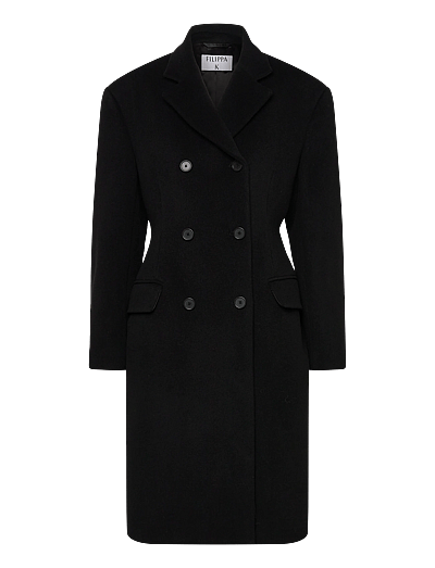 Filippa K Harper Wool Coat - Filippa K - BLACK / black