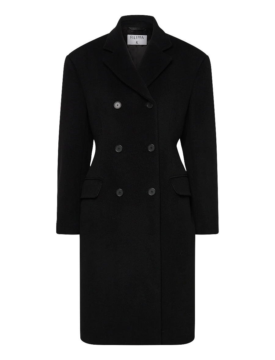 Filippa K - Harper Wool Coat - winterjacken - black - 0