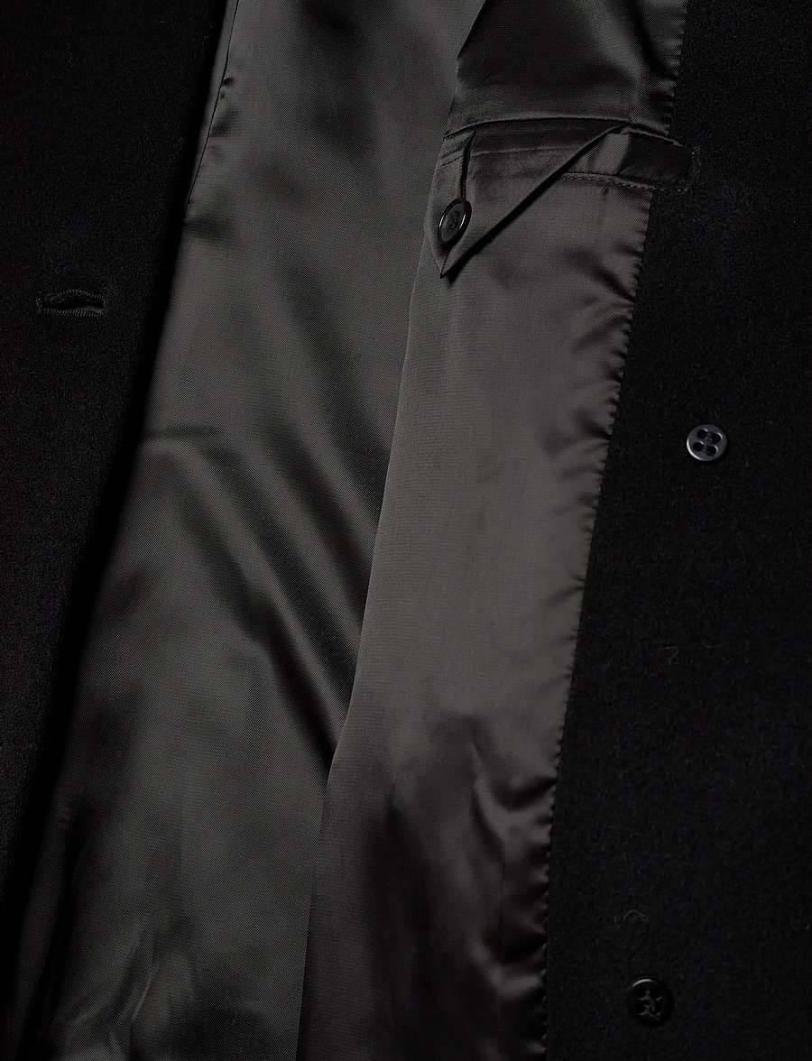 Filippa K - Harper Wool Coat - winterjacken - black - 4