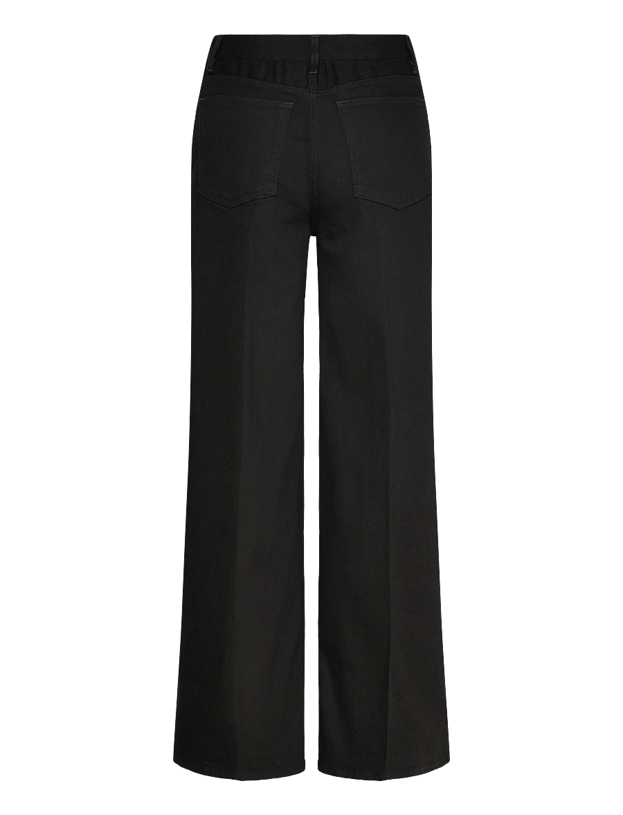 Filippa K - Wide Leg Jeans - hosen mit weitem bein - rinsed black - 1