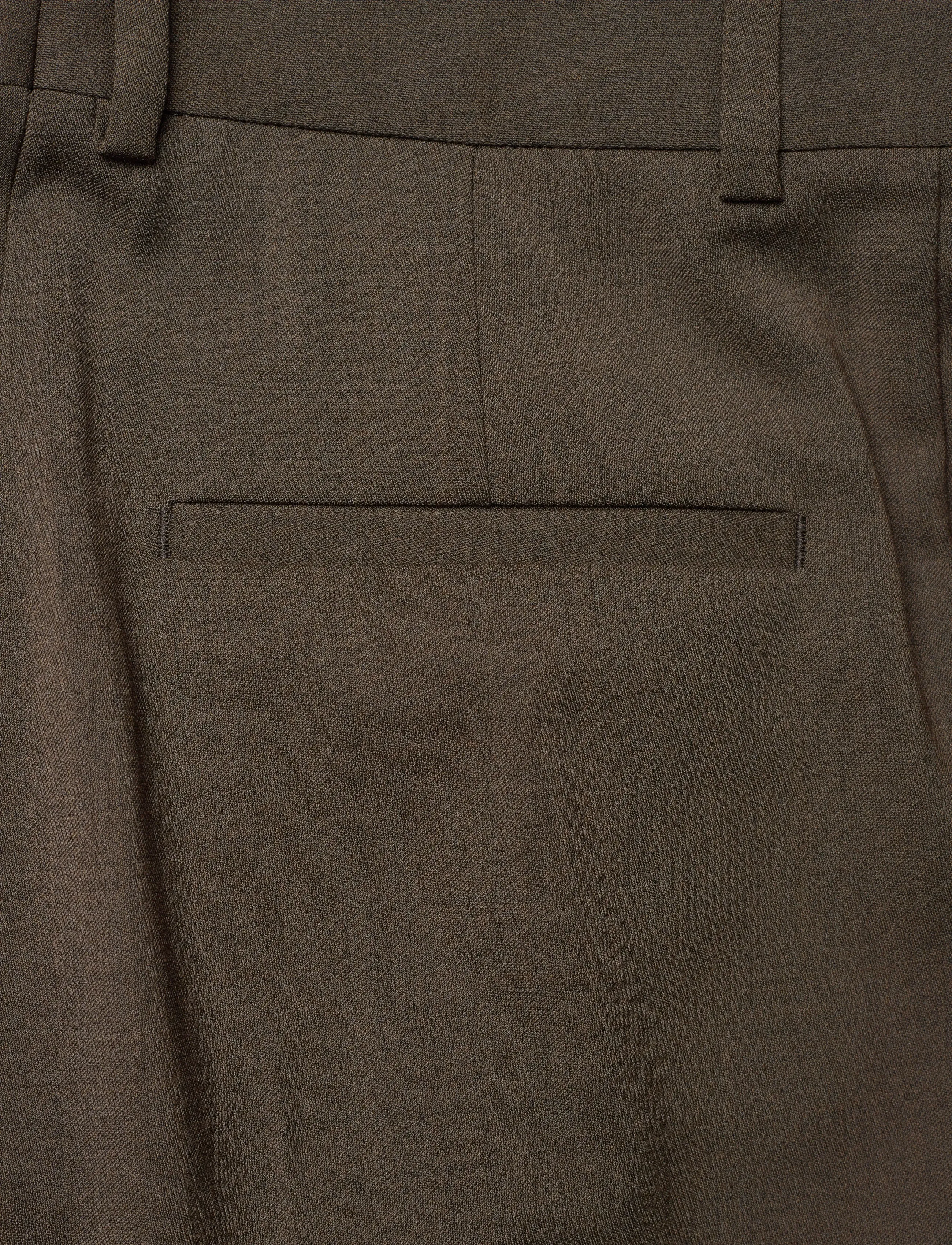 Filippa K - Hutton Wool Trousers - festmode zu outlet-preisen - walnut brown - 4