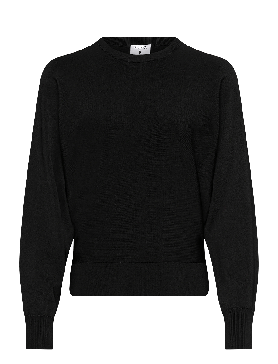 Filippa K - Batwing Knit Sweater - pullover - black - 1