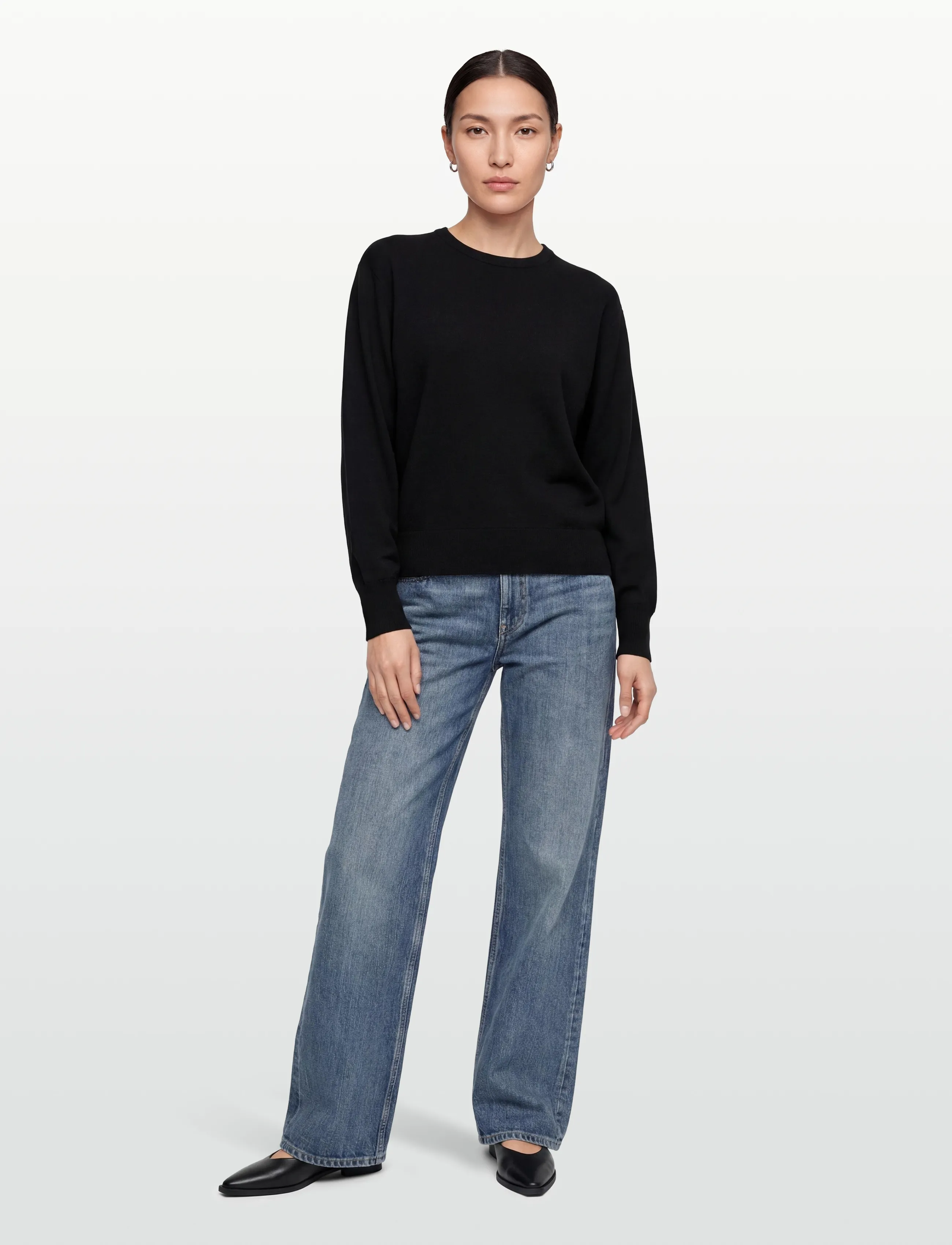 Filippa K - Batwing Knit Sweater - sviitrid - black - 0