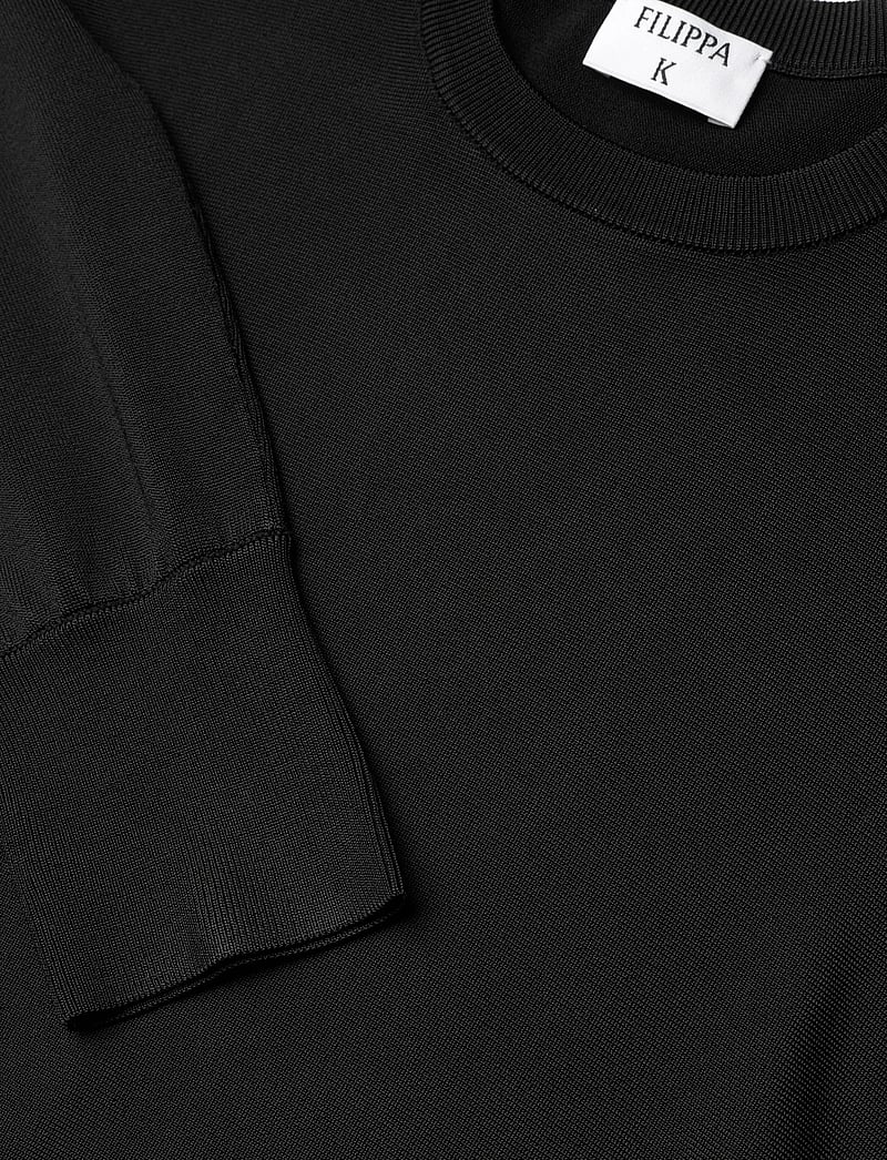Filippa K - Batwing Knit Sweater - pullover - black - 2
