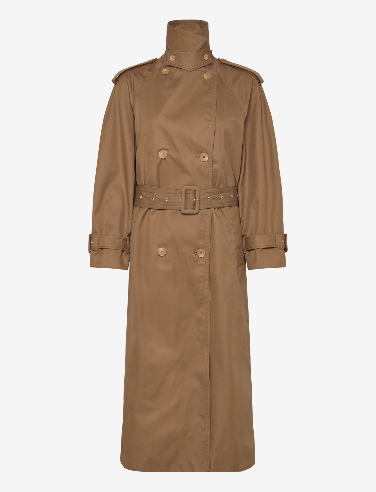 Filippa K - Cotton Trench Coat - trenchcoats - taupe beige - 1