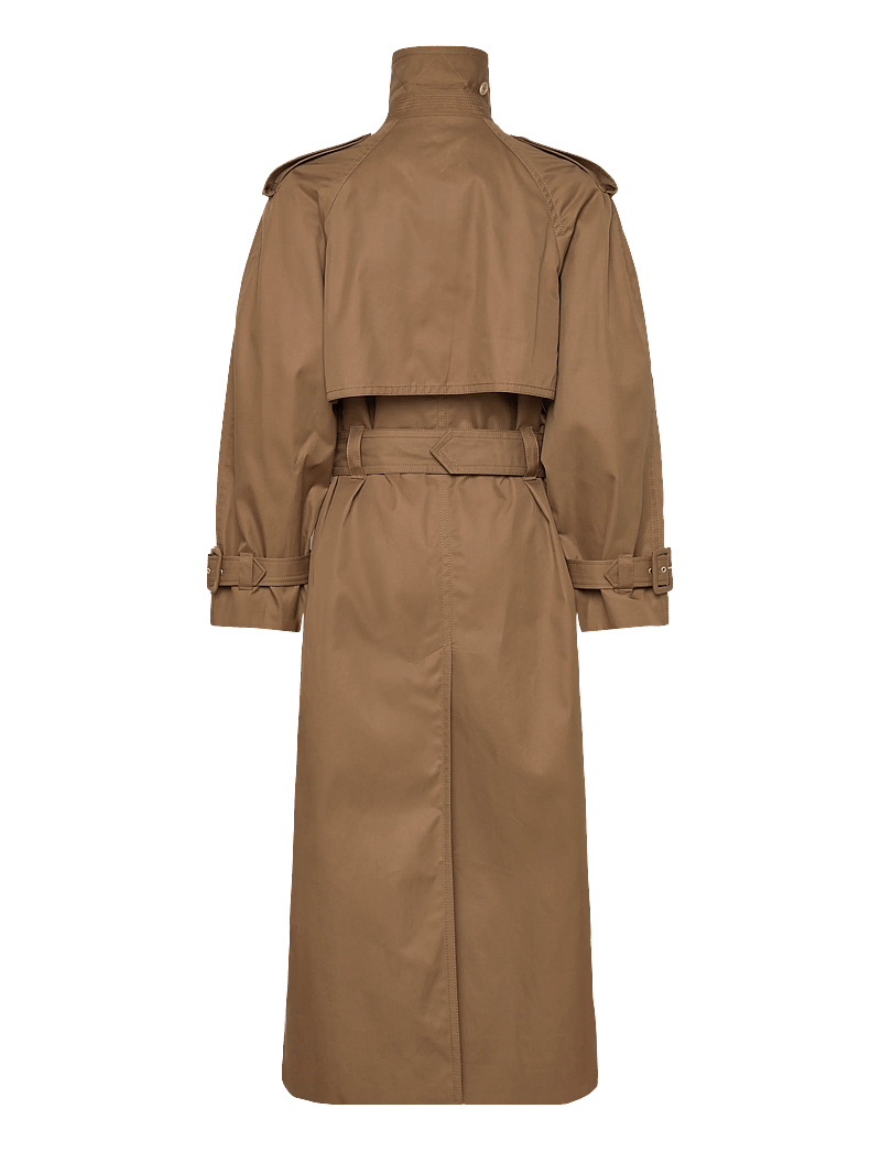 Filippa K - Cotton Trench Coat - trenchcoats - taupe beige - 2