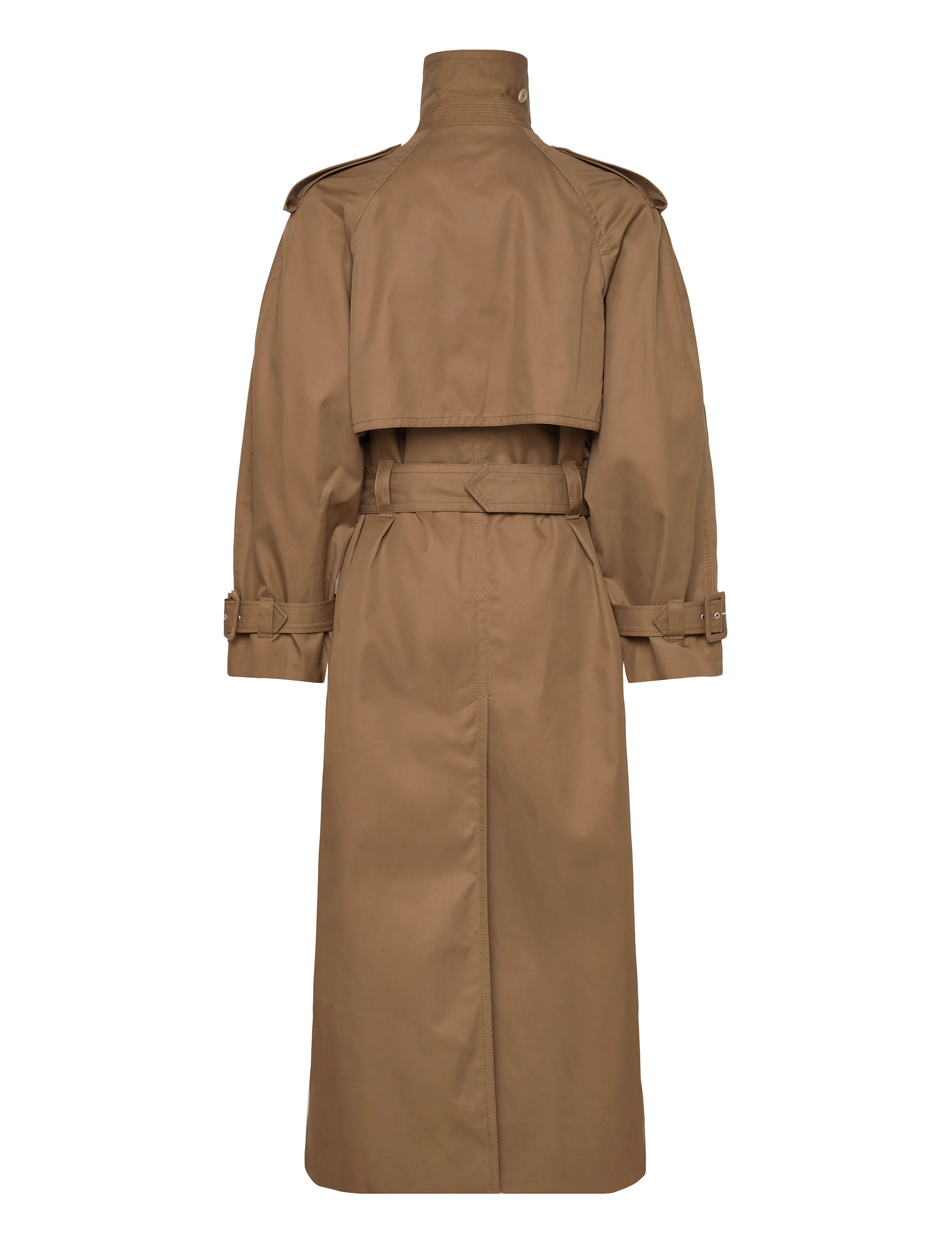 Filippa K - Cotton Trench Coat - trench coats - taupe beige - 2