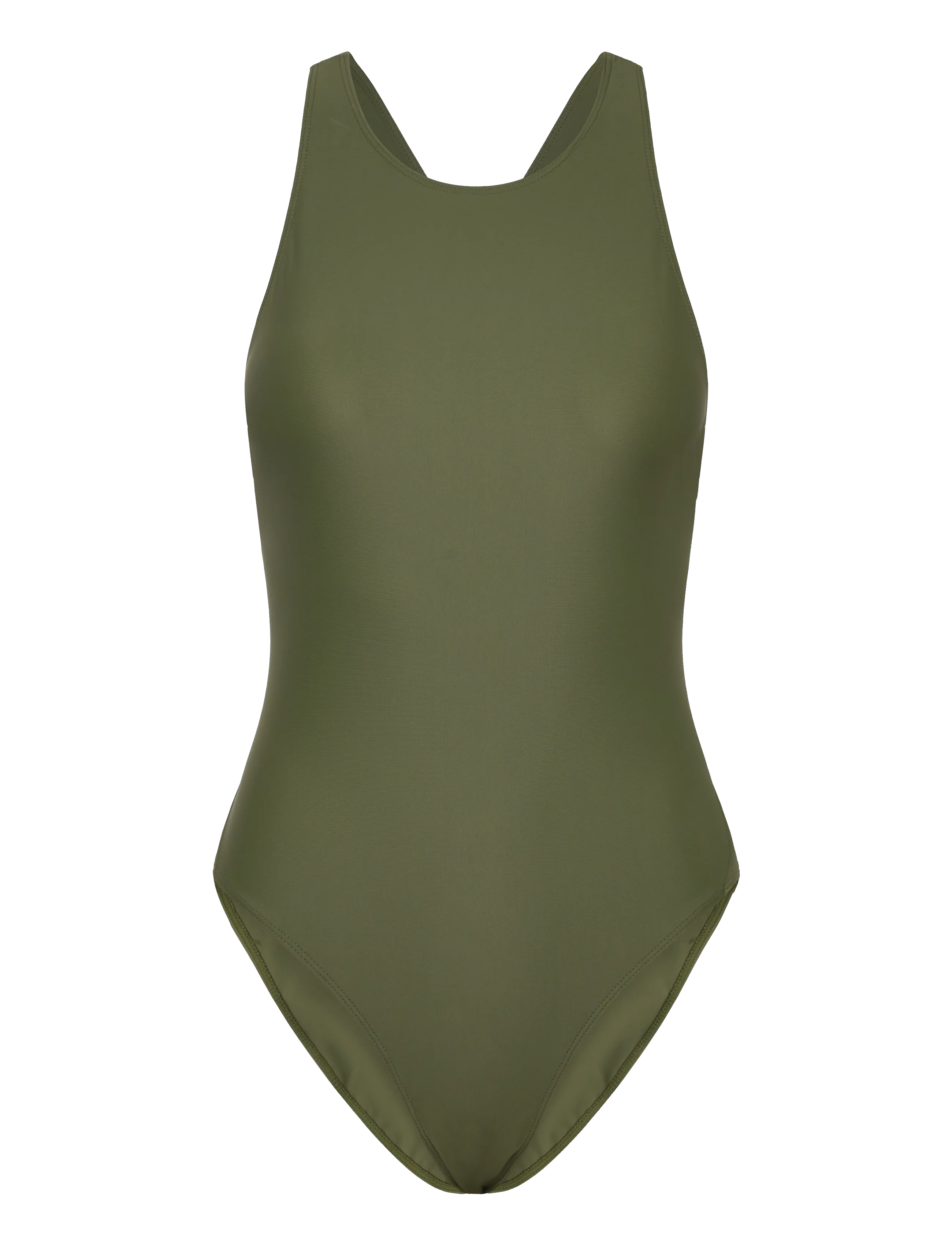 Filippa K Cross-Back Swimsuit - Bademode - LAUREL GREEN / green