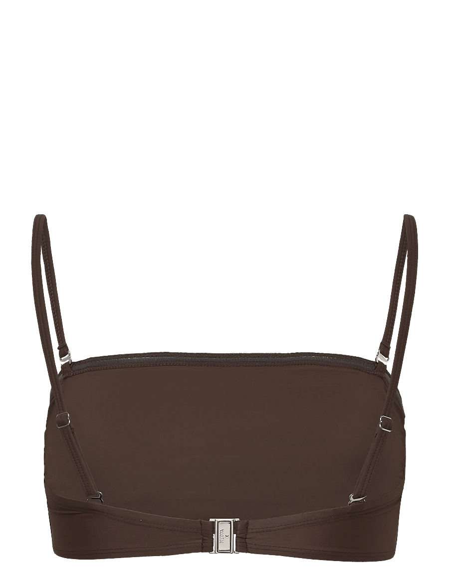 Filippa K - Bandeau Bikini Top - bandeau-bikini-oberteile - cacao - 1