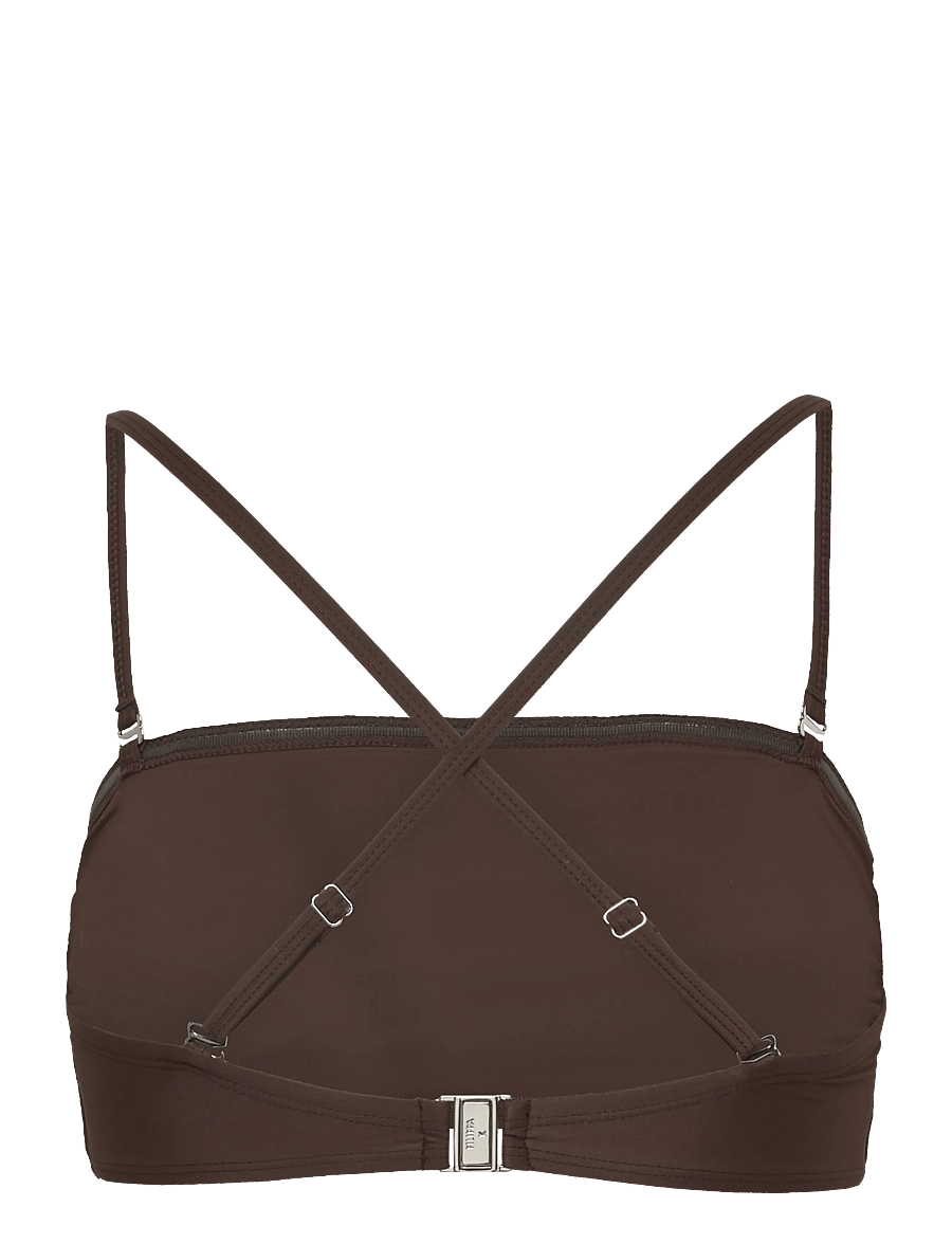 Filippa K - Bandeau Bikini Top - bandeau-bikini-oberteile - cacao - 2