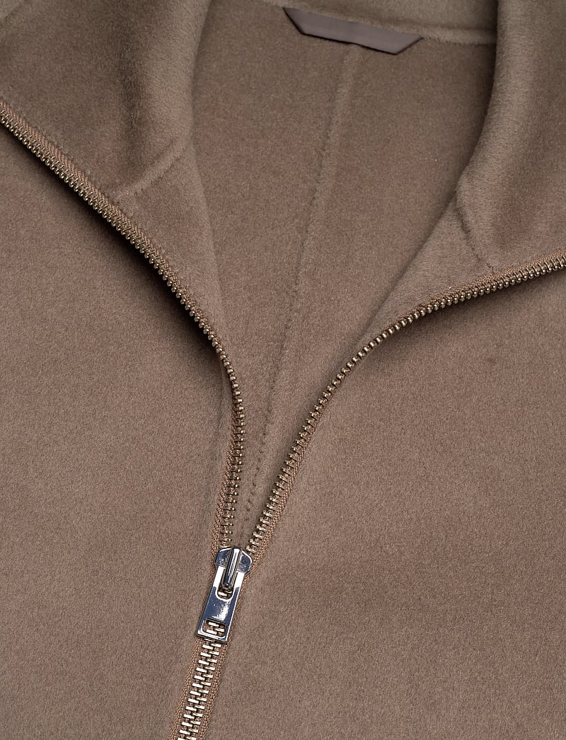 Filippa K - Dafina Coat - ullkappor - taupe grey - 2