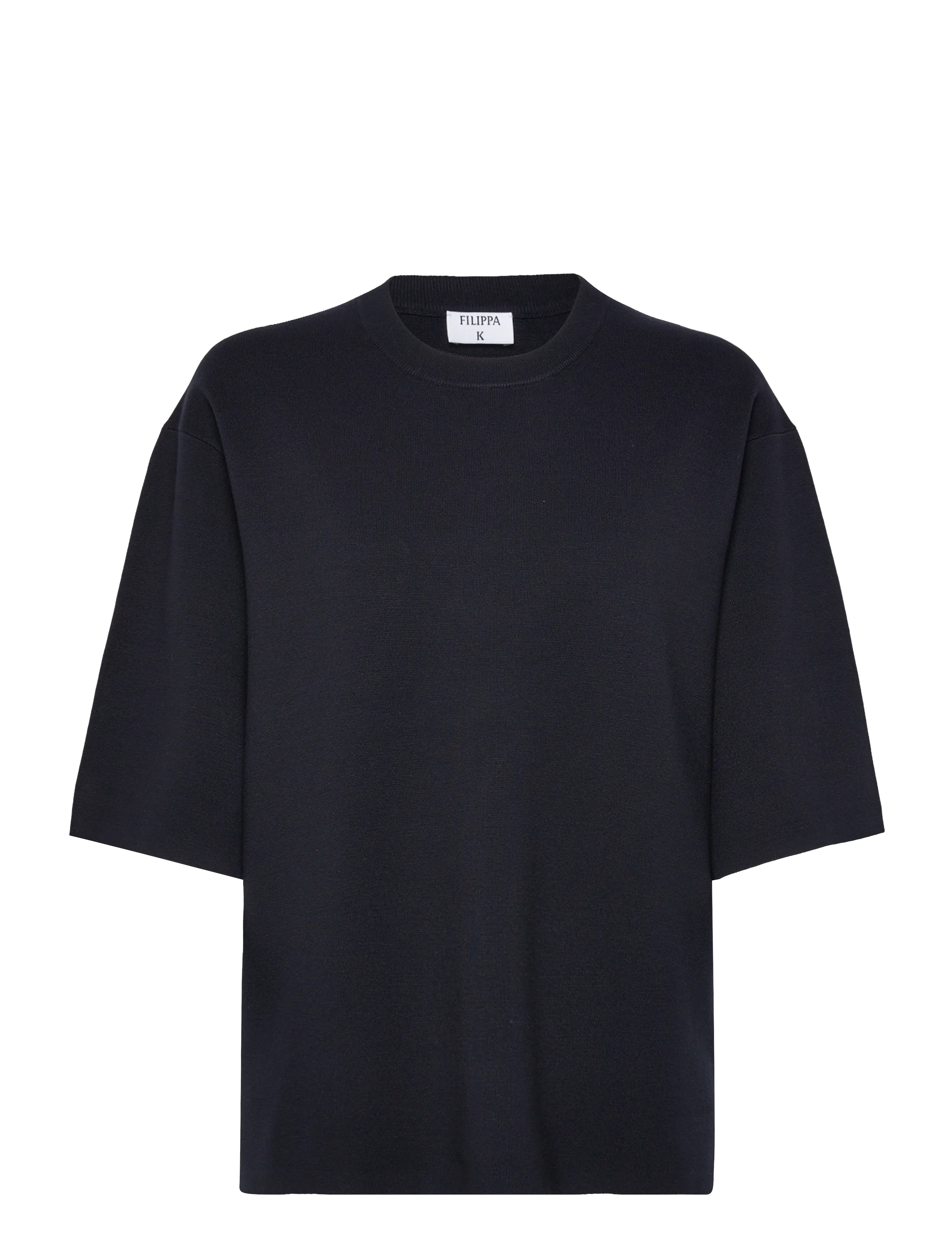 Filippa K Milano Knit T-shirt - Tøj - NAVY / navy