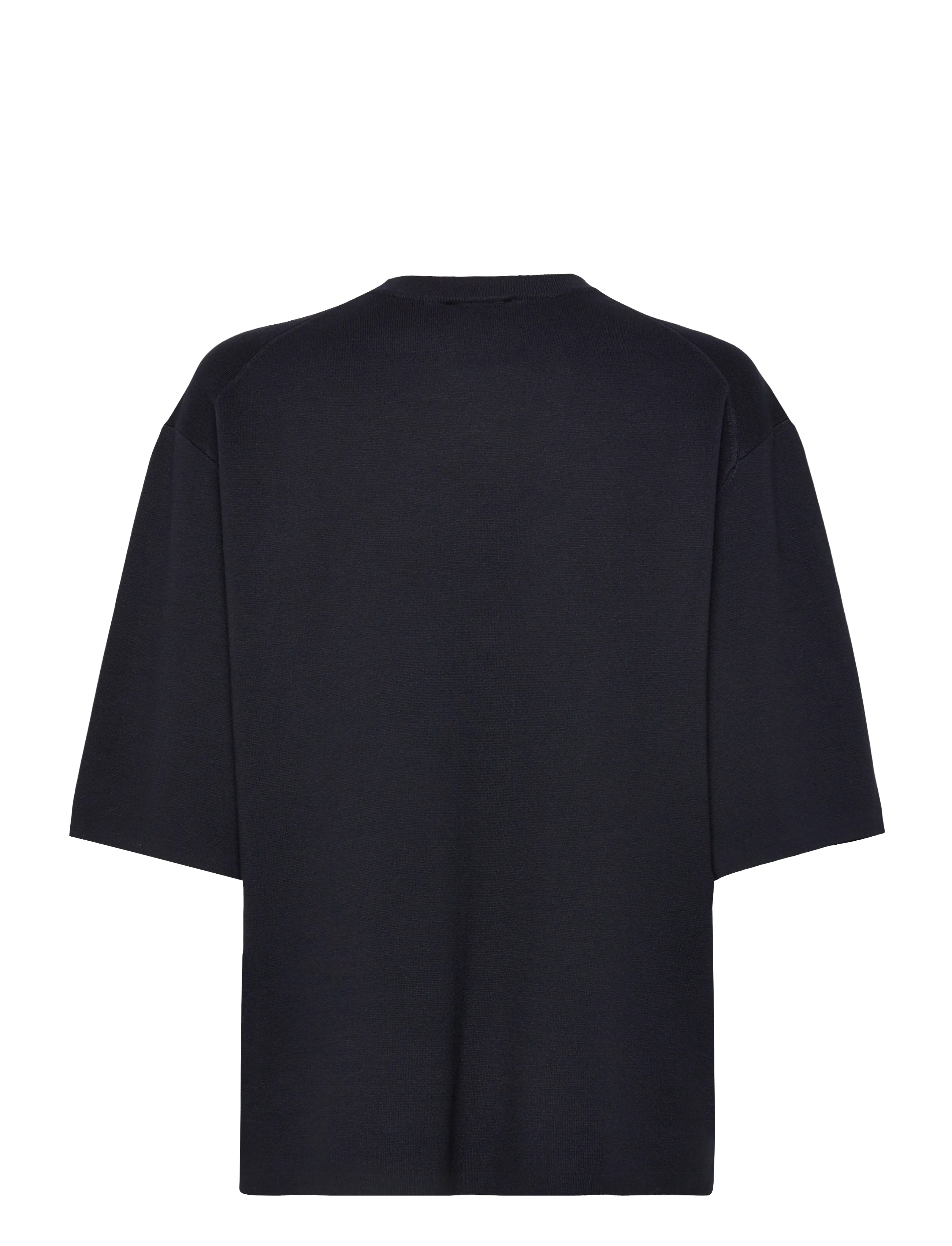 Filippa K - Milano Knit T-shirt - t-shirts - navy - 2