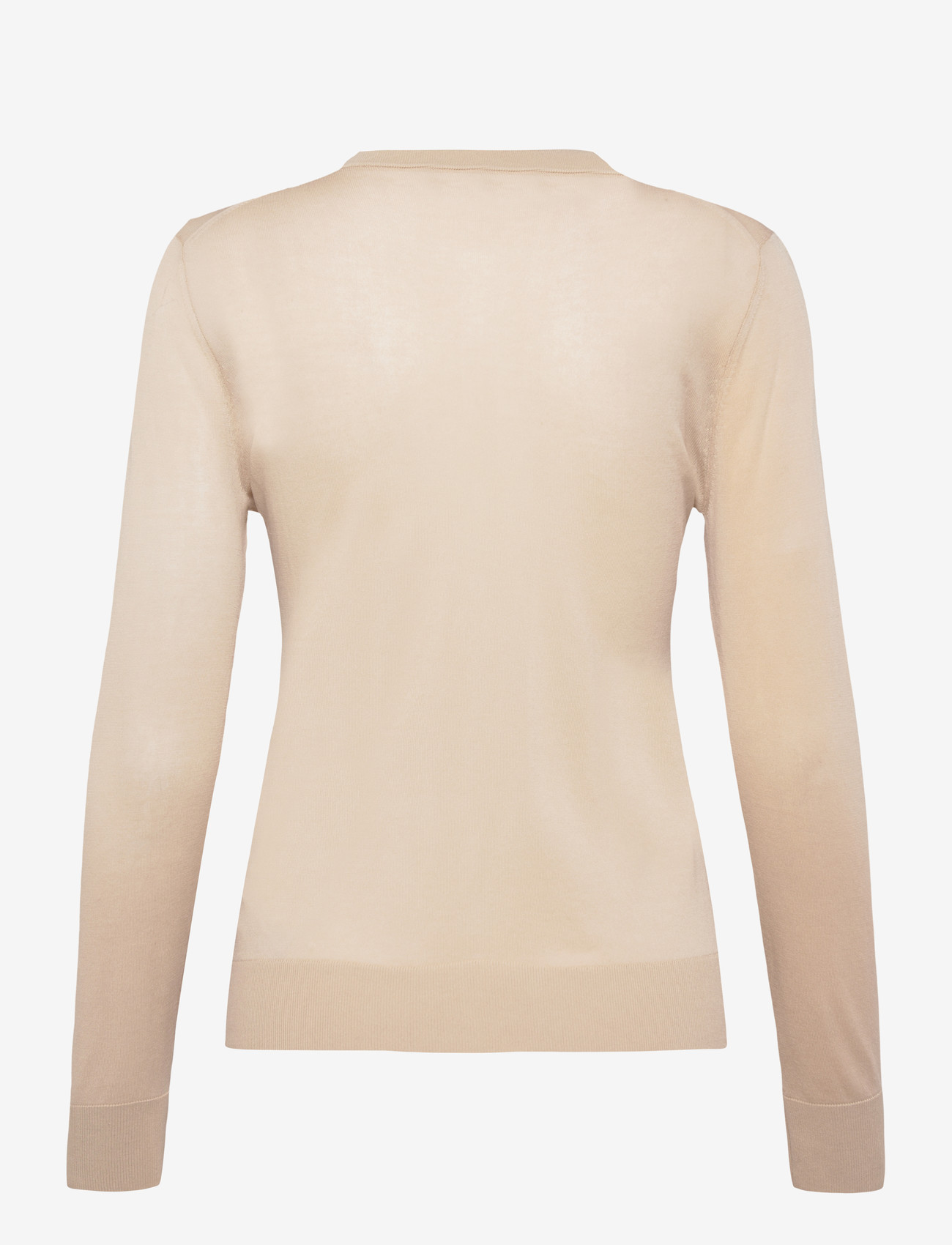 Filippa K - Sheer Knit Henley - pullover - pearl beige - 1