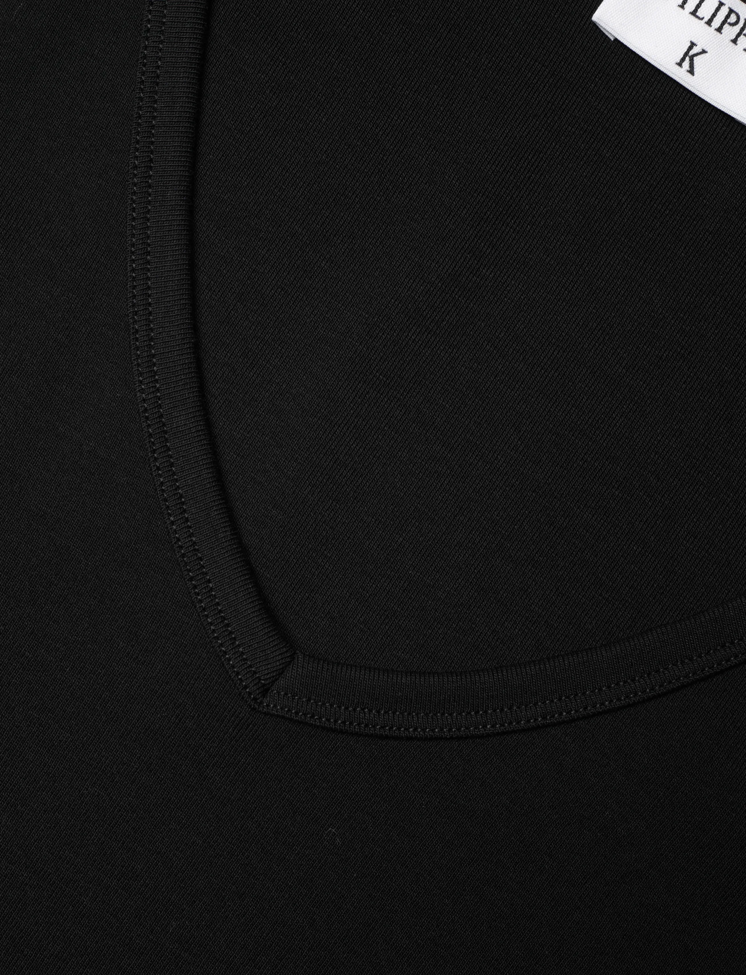 Filippa K - V-Neck Tank - palaidinukės be rankovių - black - 5
