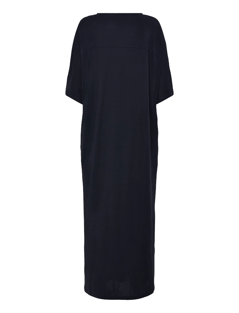 Filippa K - Crépe Jersey Batwing Dress - t-shirt-kleider - navy - 1