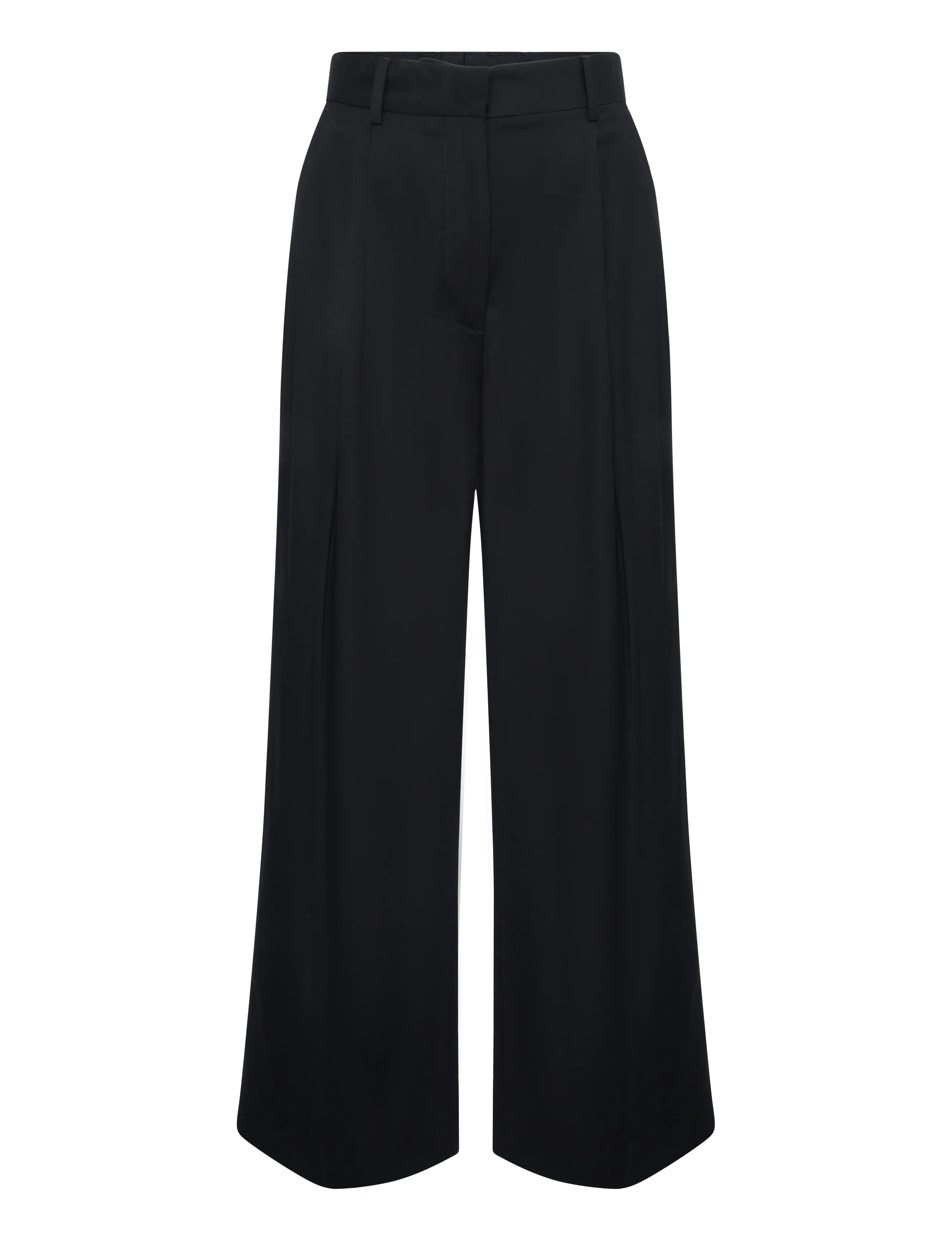 Filippa K Darcey Cool Wool Trouser - Püksid - BLACK / black