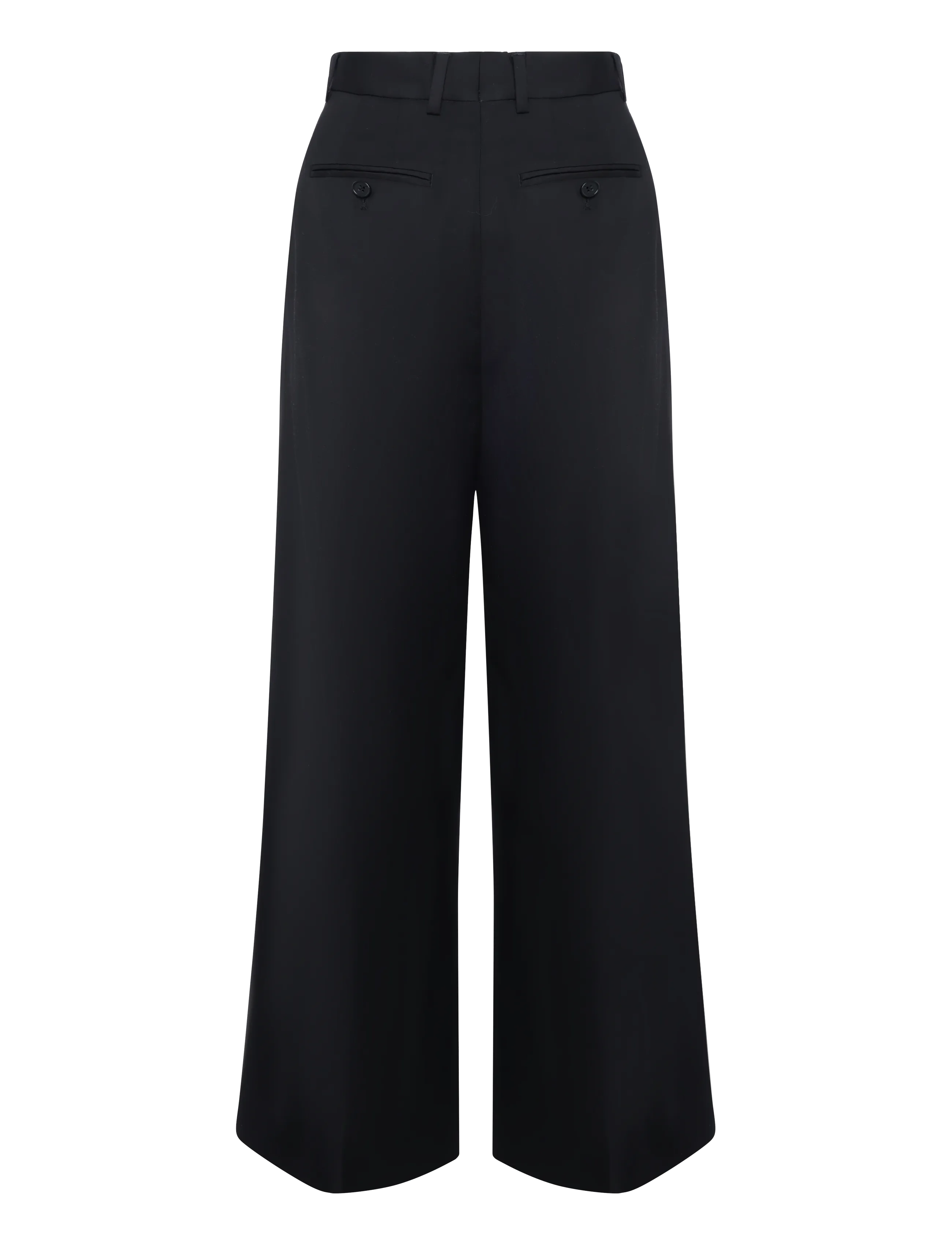 Filippa K - Darcey Cool Wool Trouser - habitbukser - black - 1