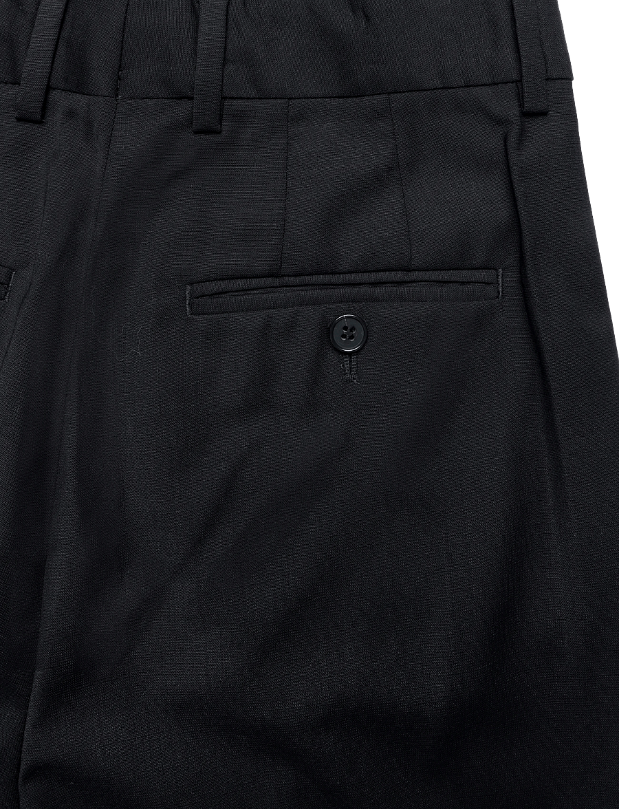 Filippa K - Darcey Cool Wool Trouser - habitbukser - black - 4