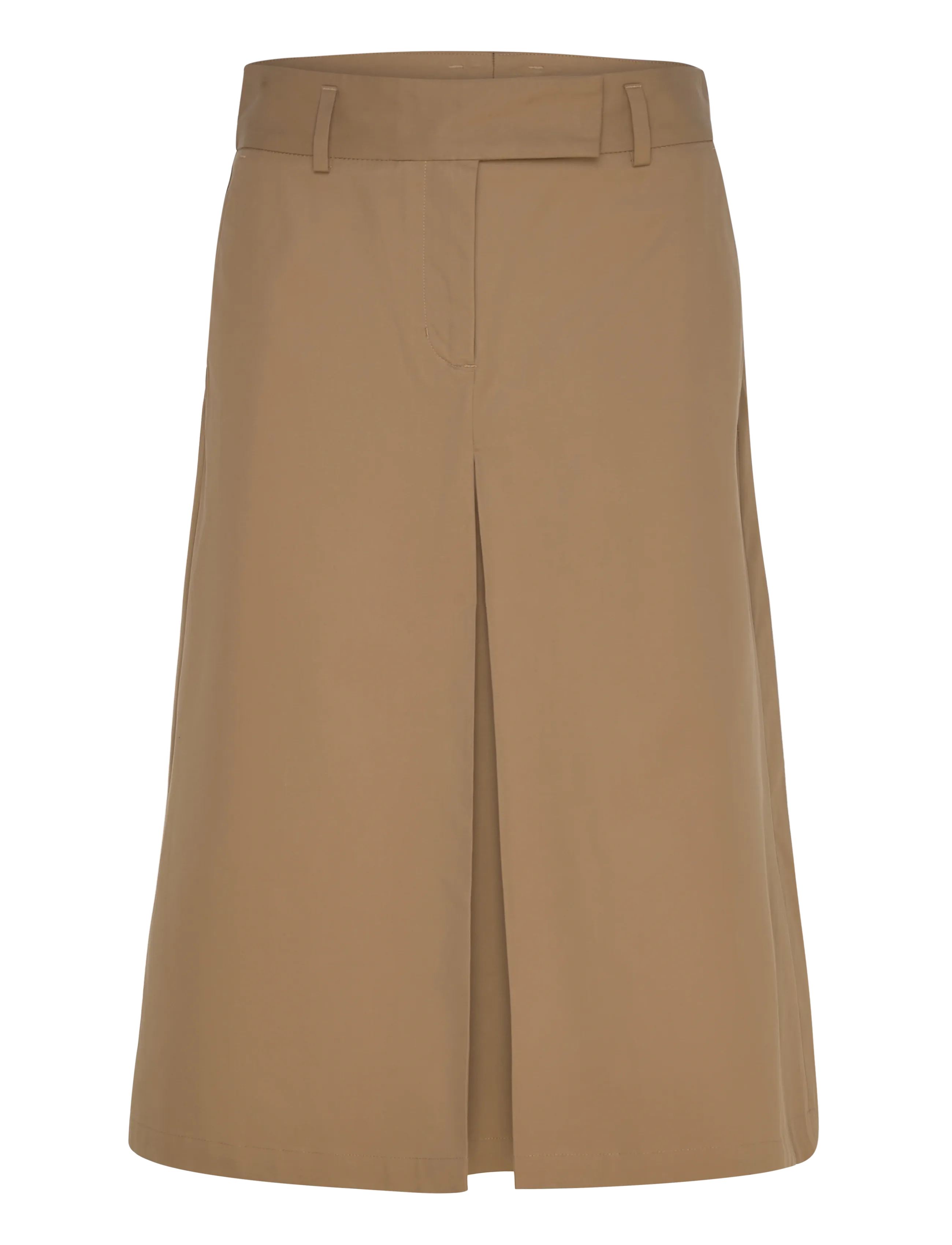 Filippa K Box Pleat Skirt - Seelikud - TAUPE BEIGE / brown