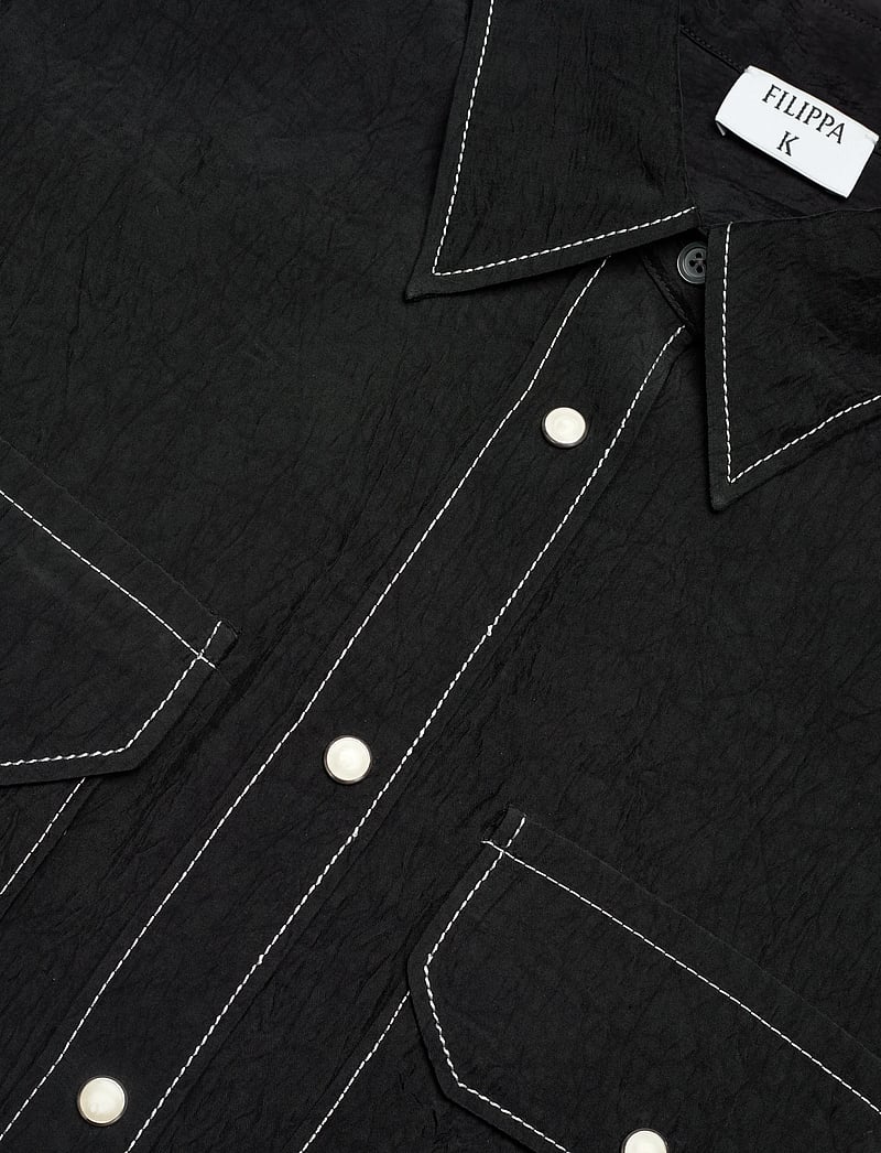 Filippa K - Fluid Work Shirt - jeanshemden - black - 2