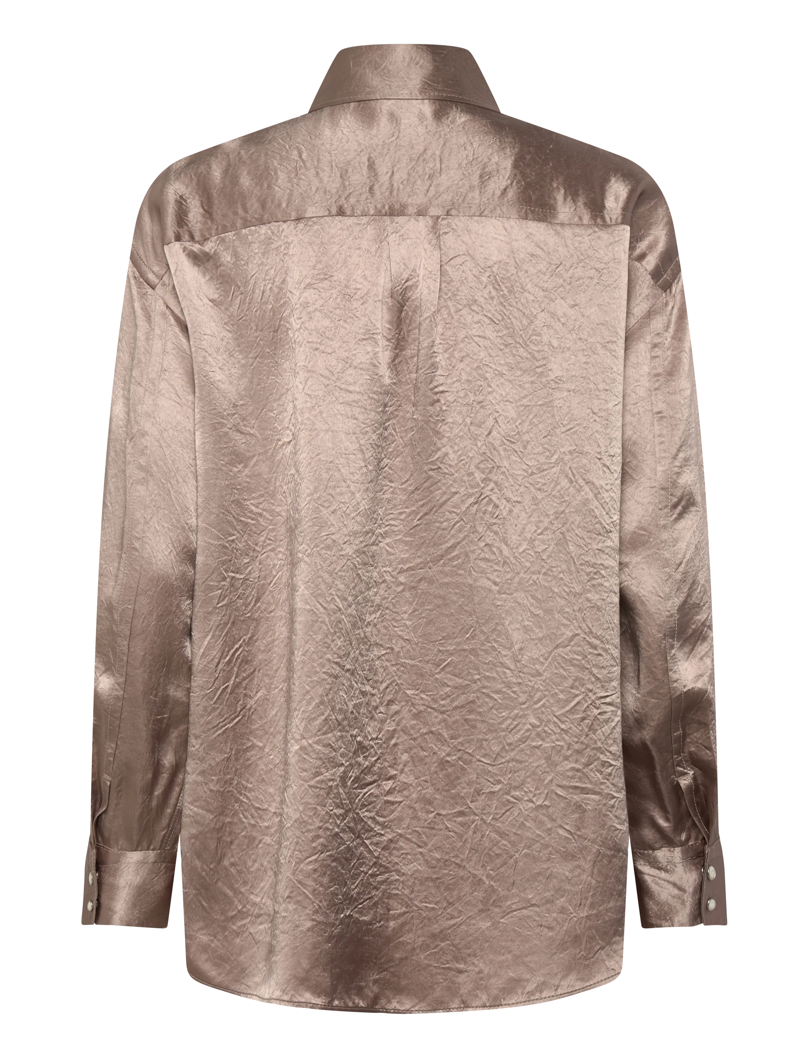 Filippa K - Fluid Work Shirt - chemises en jeans - dark taupe - 2