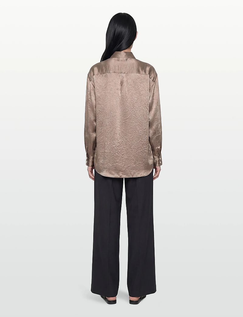 Filippa K - Fluid Work Shirt - jeanshemden - dark taupe - 4