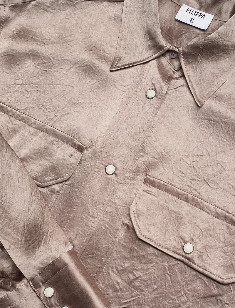 Filippa K - Fluid Work Shirt - jeanshemden - dark taupe - 5