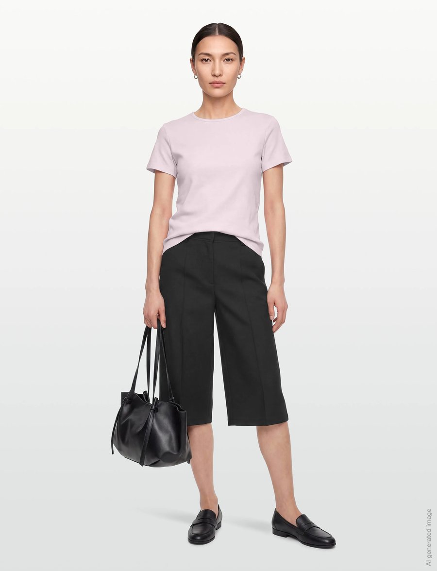 Filippa K - Blaire Mariner Coulottes - culotte püksid - black - 0