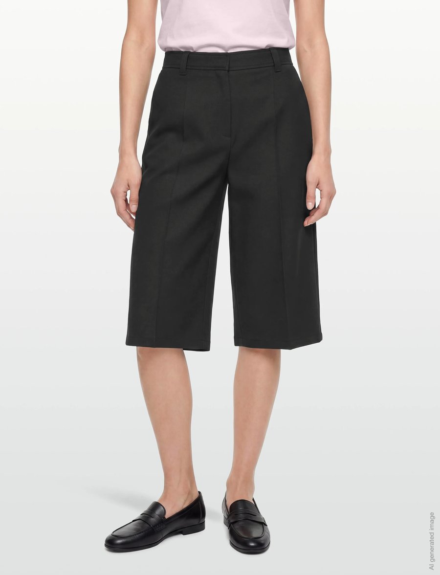 Filippa K - Blaire Mariner Coulottes - culotte püksid - black - 3