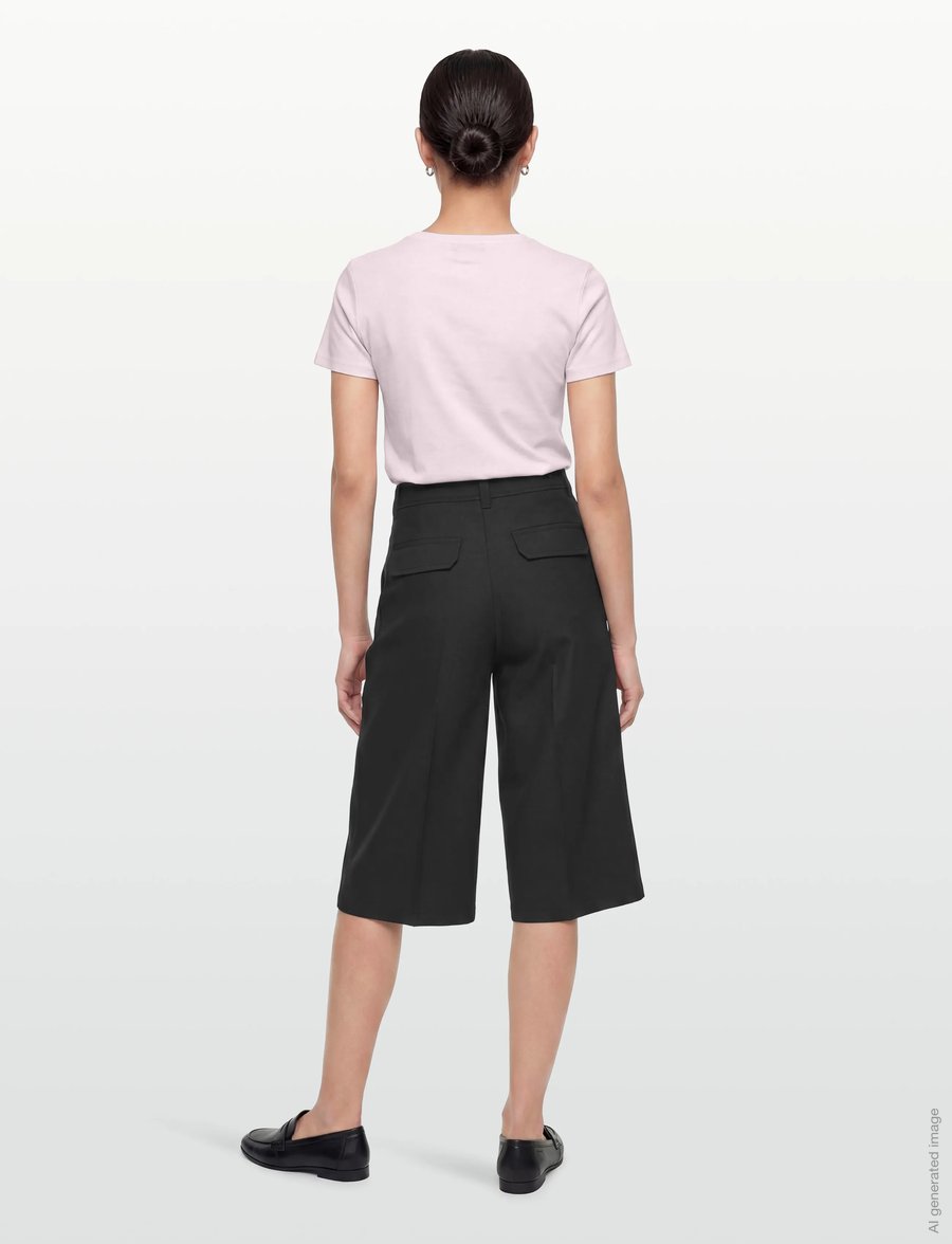 Filippa K - Blaire Mariner Coulottes - culotte püksid - black - 4
